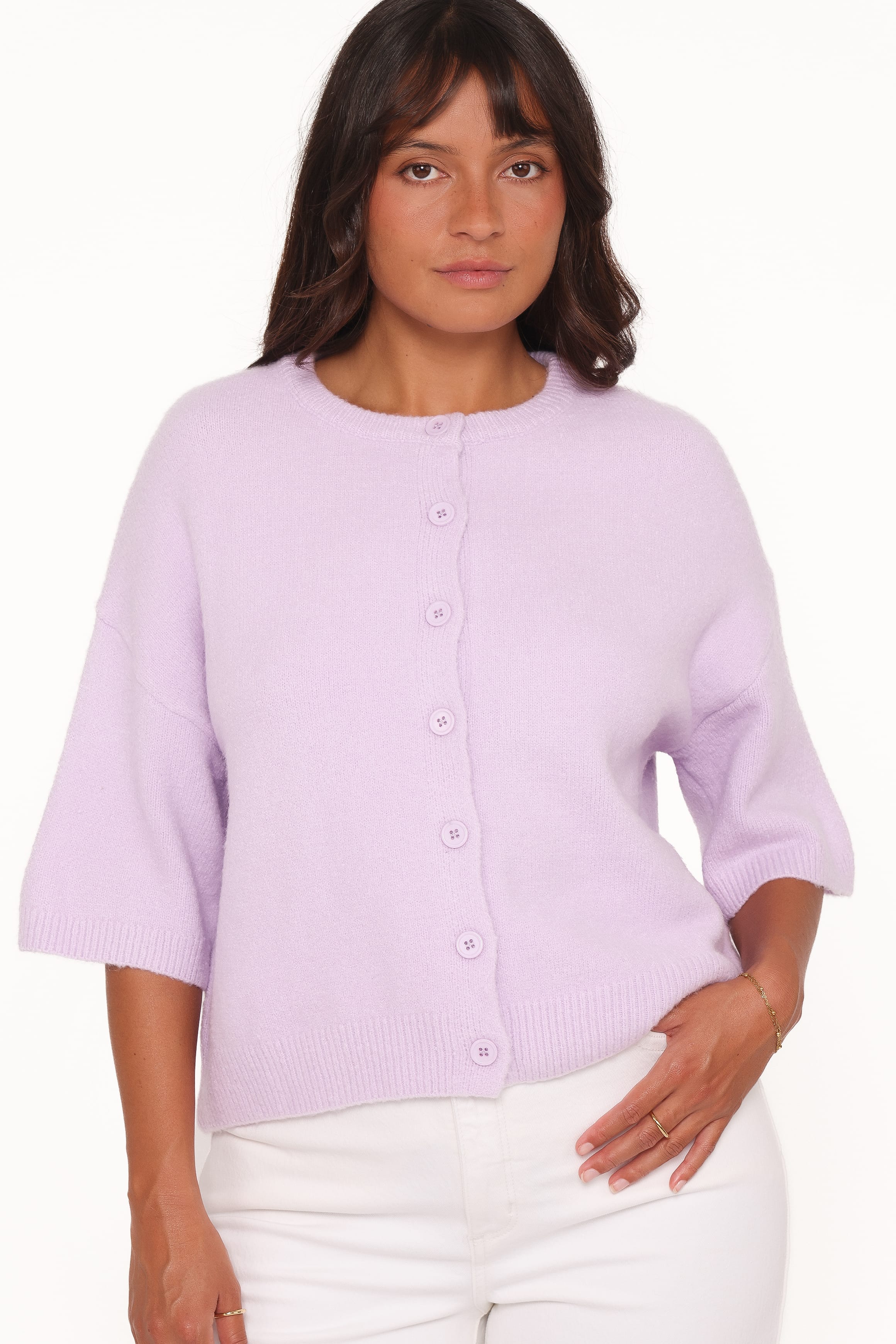 Petal and Pup USA TOPS Lilith Knit Top - Lilac