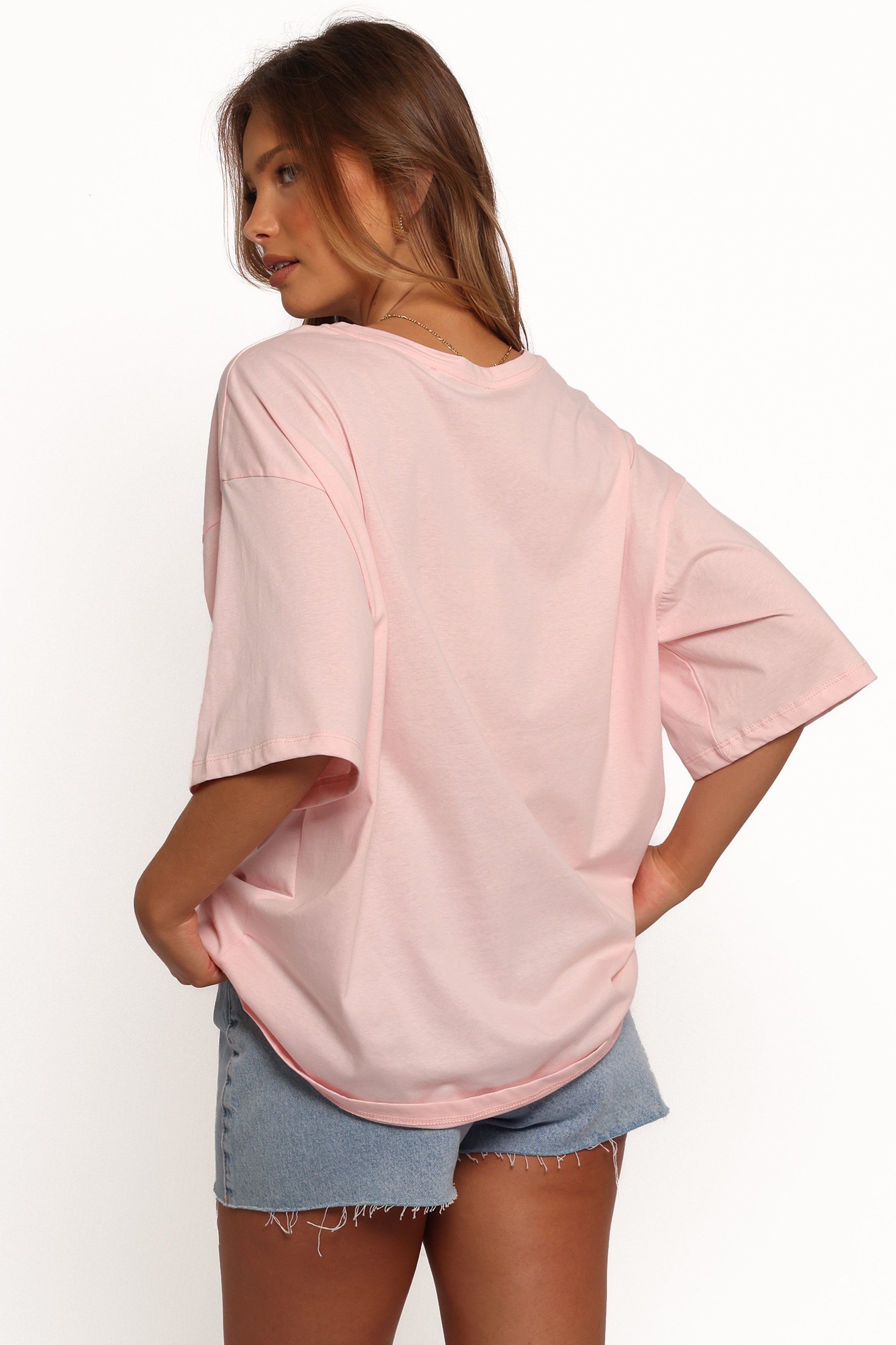 Petal and Pup USA TOPS Loa Graphic Tee - Pink/Red