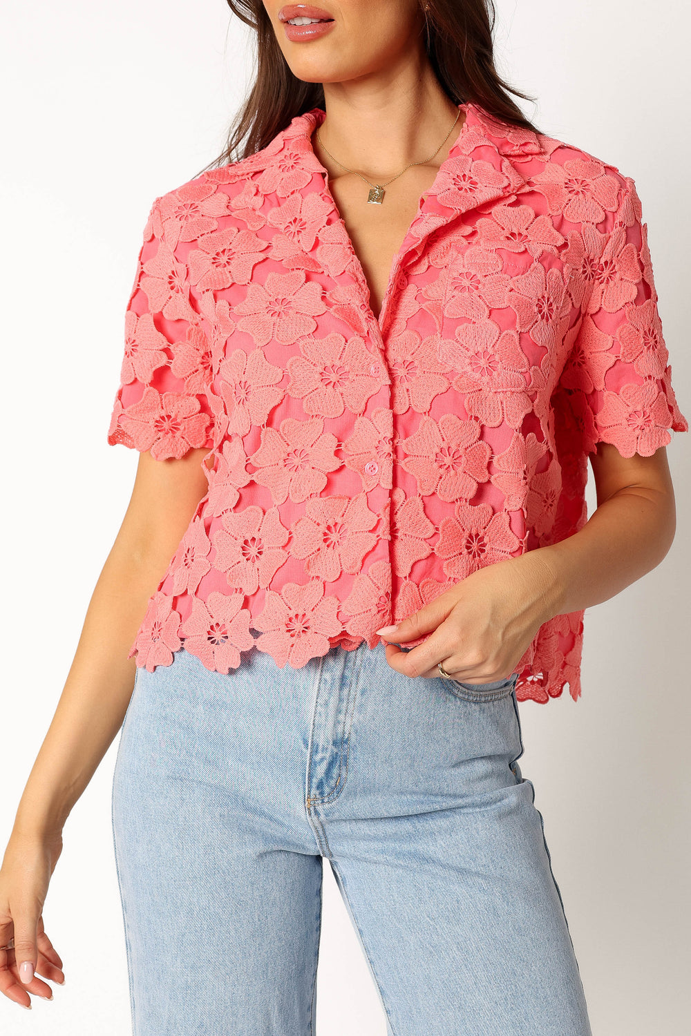 Petal and Pup USA TOPS Locale Shirt - Watermelon