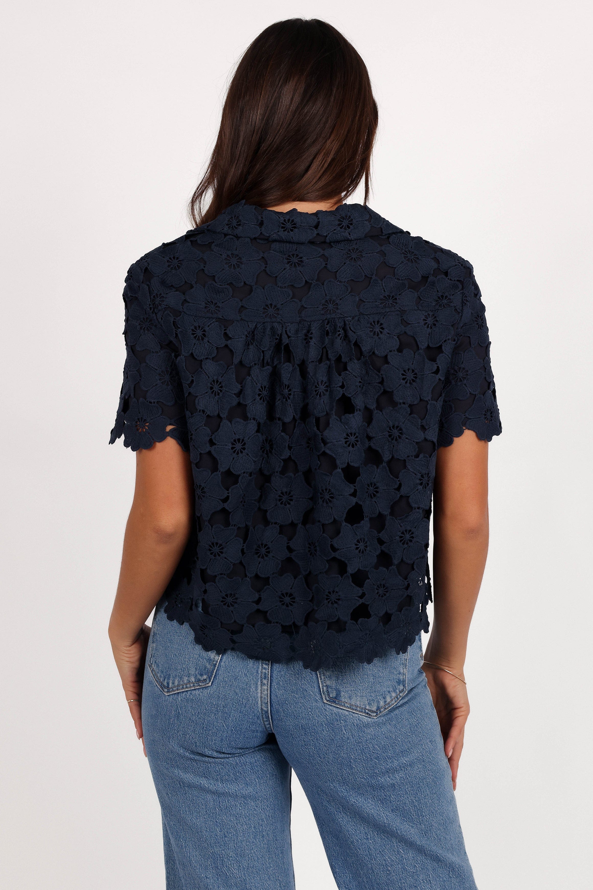 Petal and Pup USA TOPS Locale Top - Navy