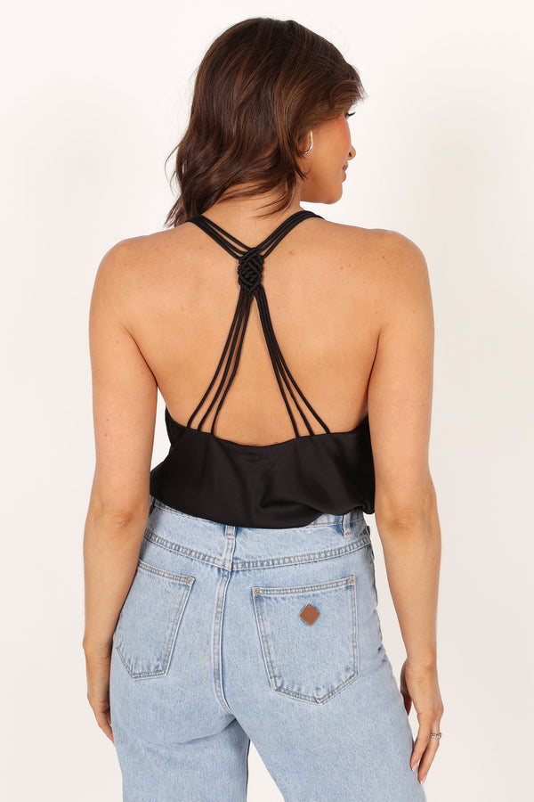 Petal and Pup USA TOPS Mackenzie Cami Top - Black