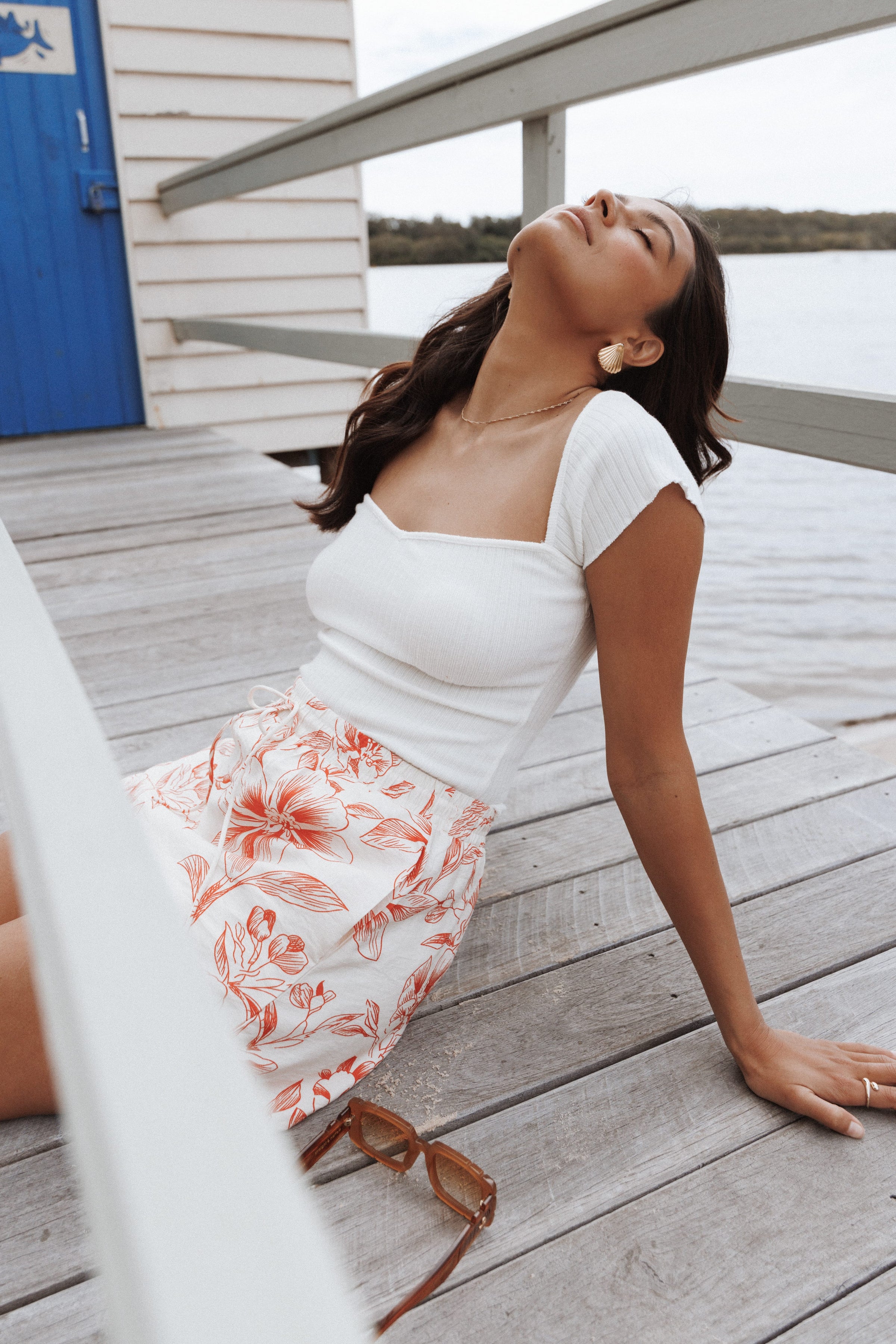 Petal and Pup USA TOPS Maura Top - White