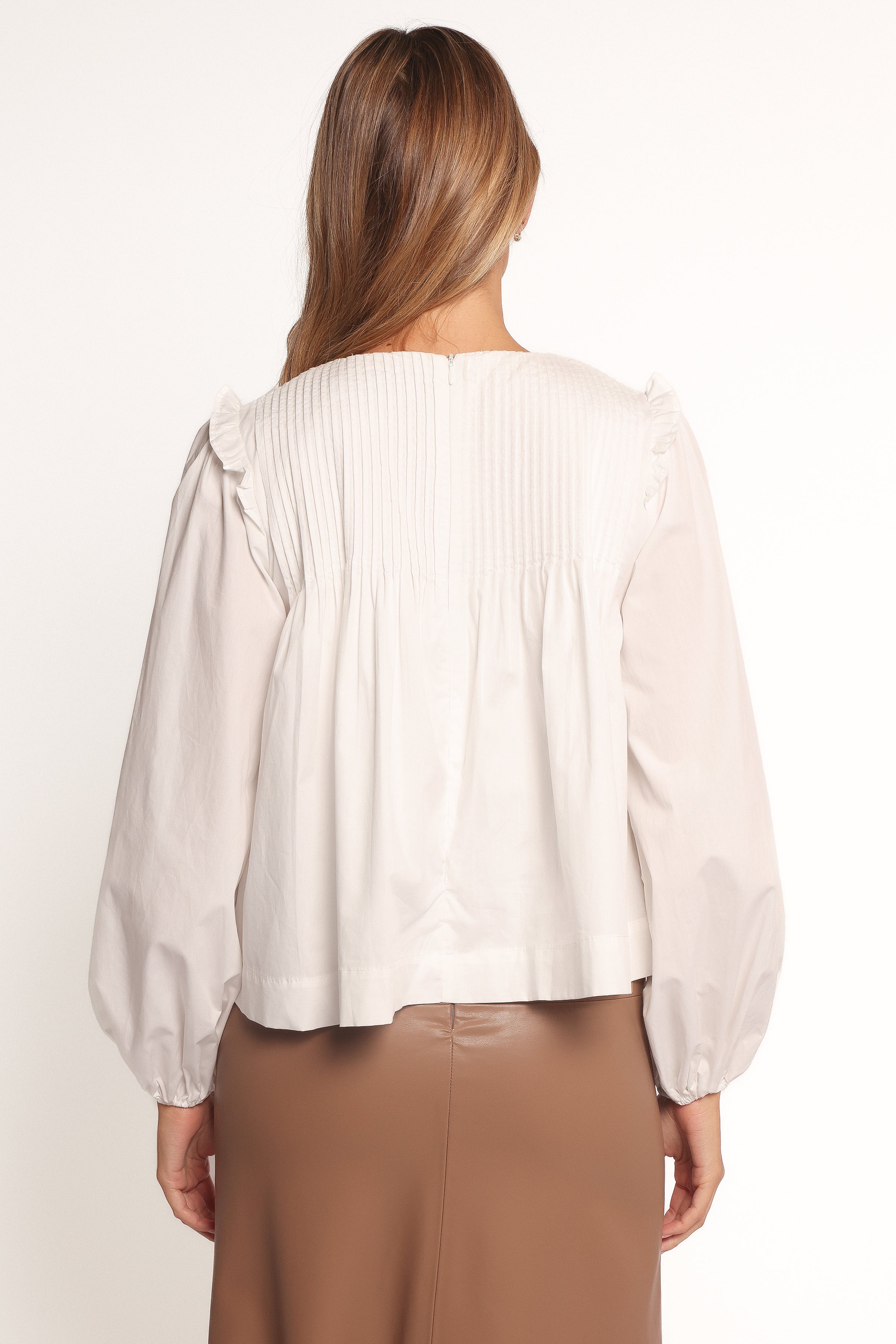 Petal and Pup USA TOPS Melba Blouse - White