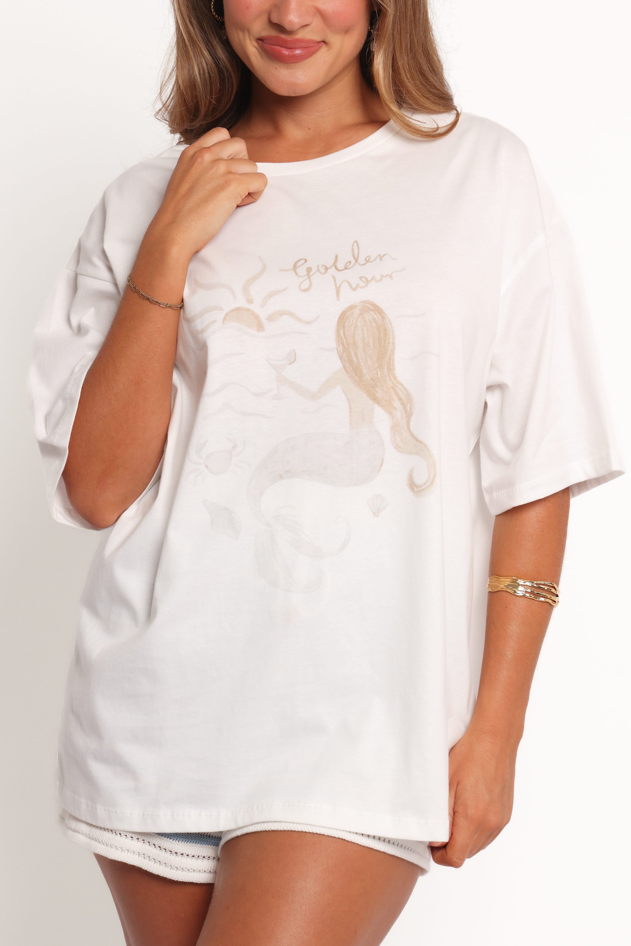 Petal and Pup USA TOPS Mia Graphic Tee - Golden Hour