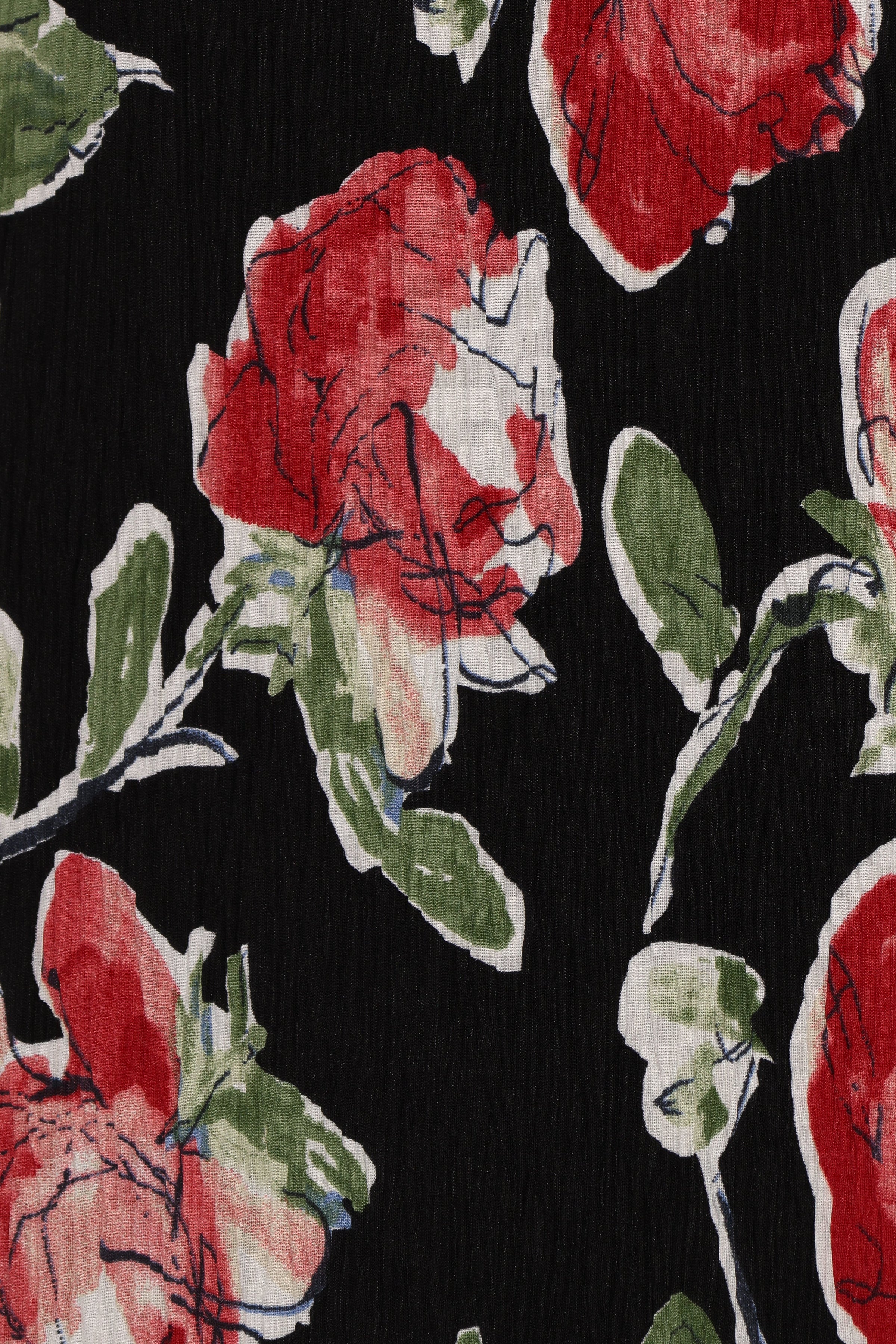 Petal and Pup USA TOPS Minelli Pleat Top - Black Rose