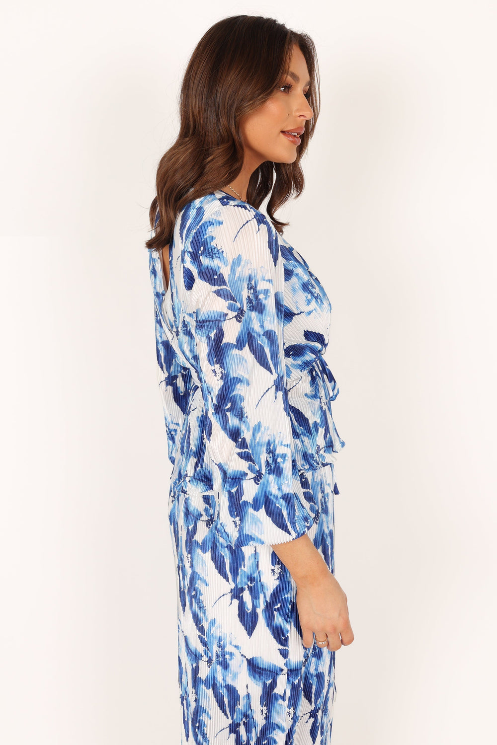 Petal and Pup USA TOPS Minelli Pleat Top - Blue