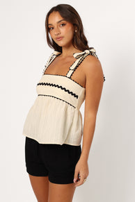 Petal and Pup USA TOPS Noa Top - Cream