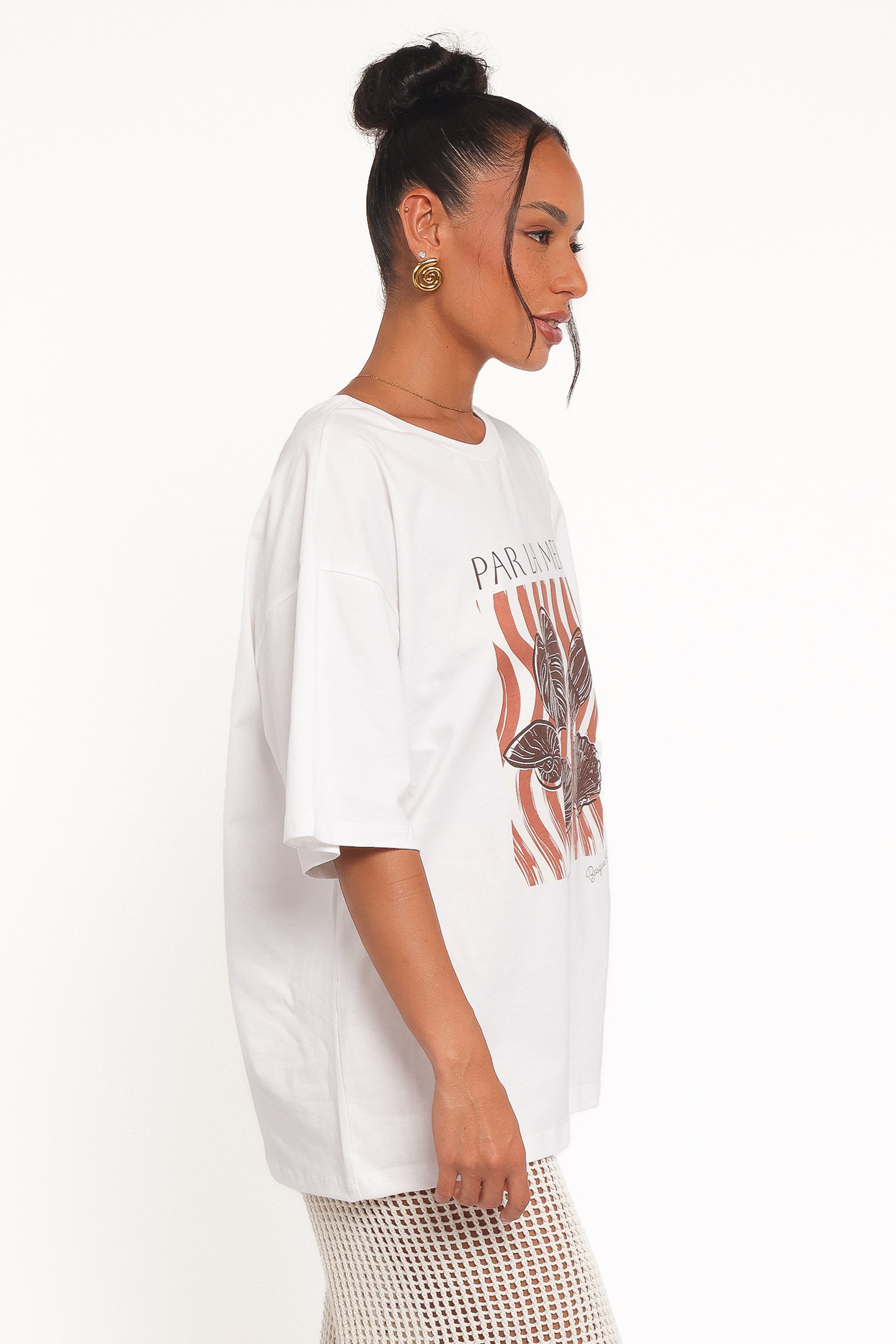 Petal and Pup USA TOPS Par La Mer Tee - White