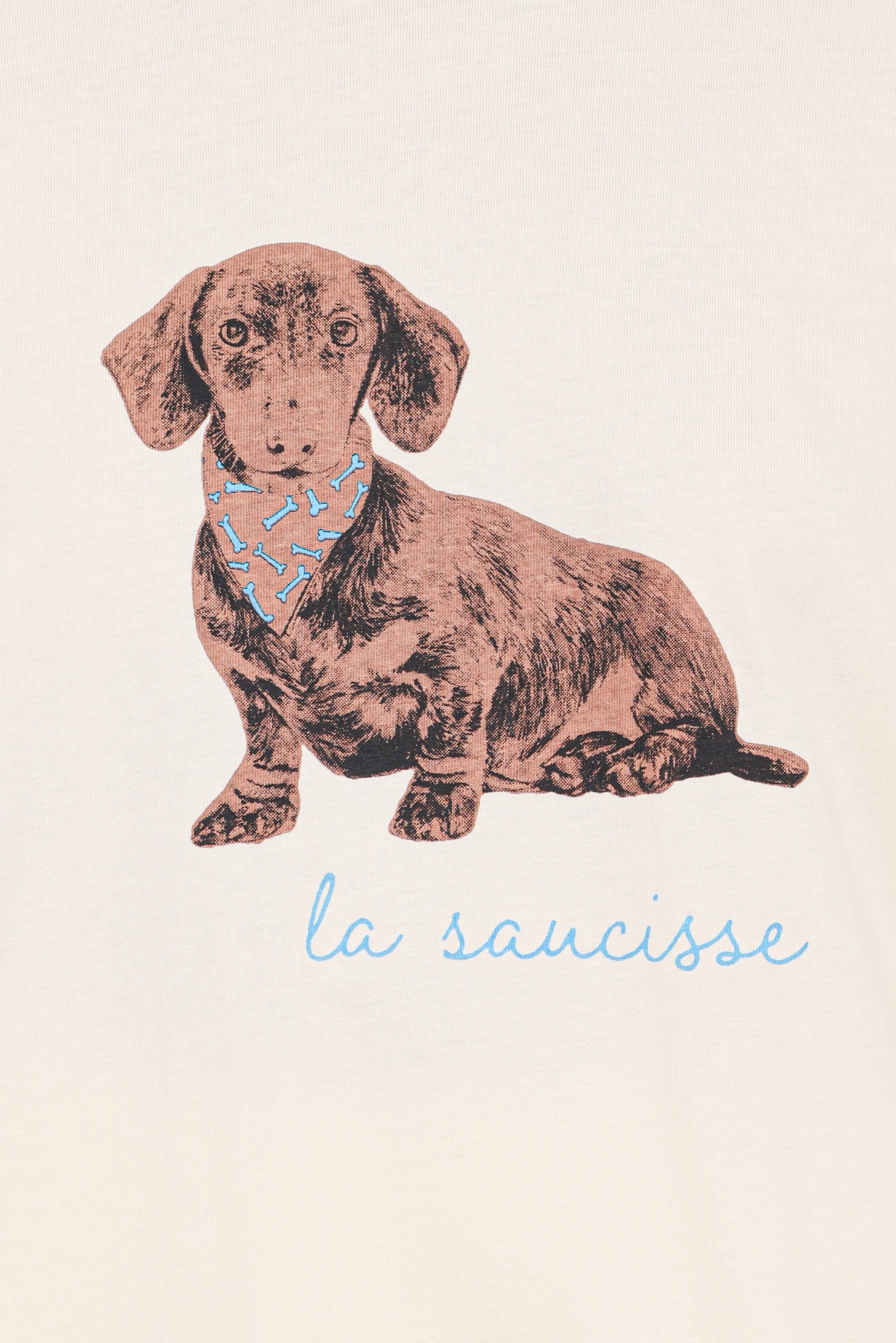 Petal and Pup USA TOPS Petite Saucisse Tee - Cream