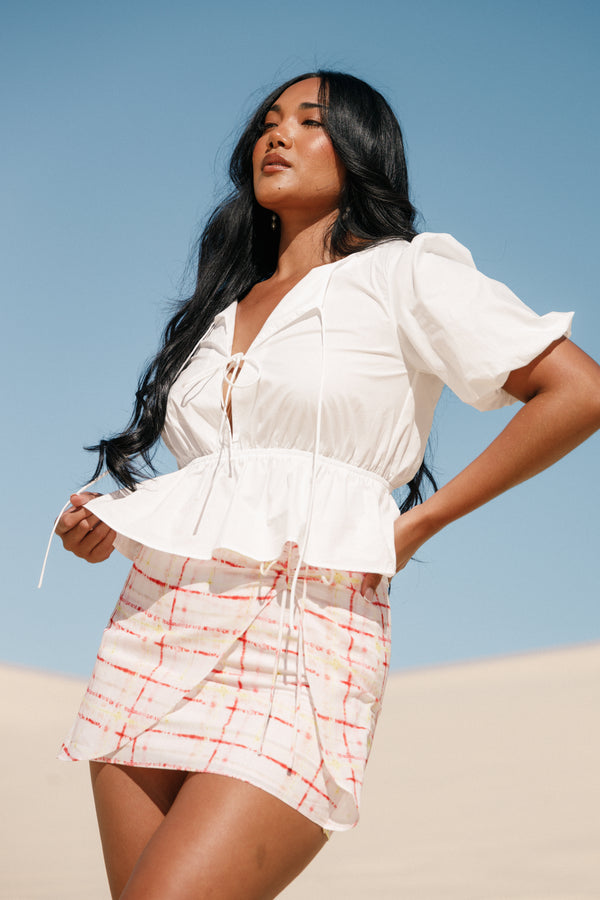 Petal and Pup USA TOPS Pippi Top - Cloud White