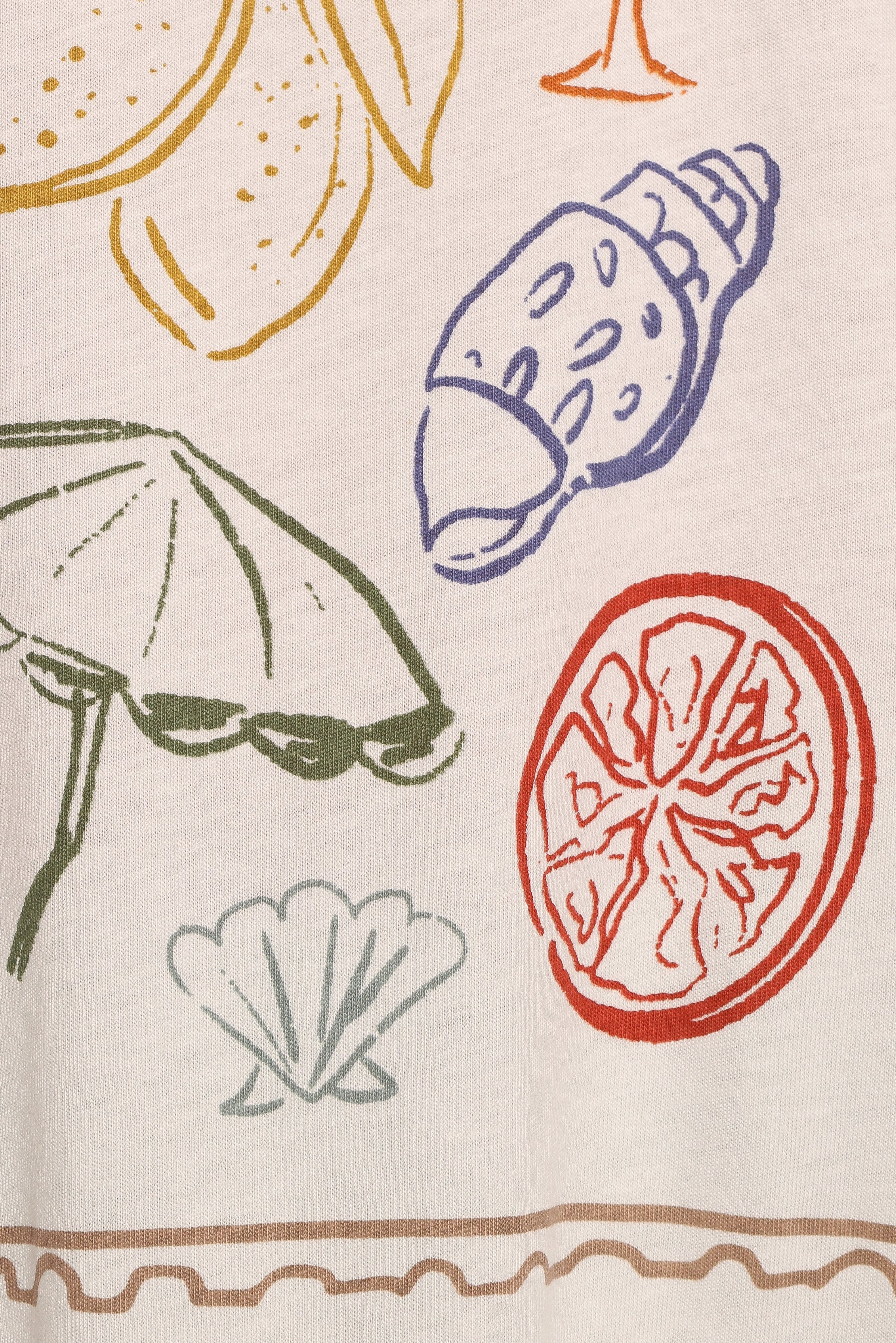 Petal and Pup USA TOPS Positano Tee - White