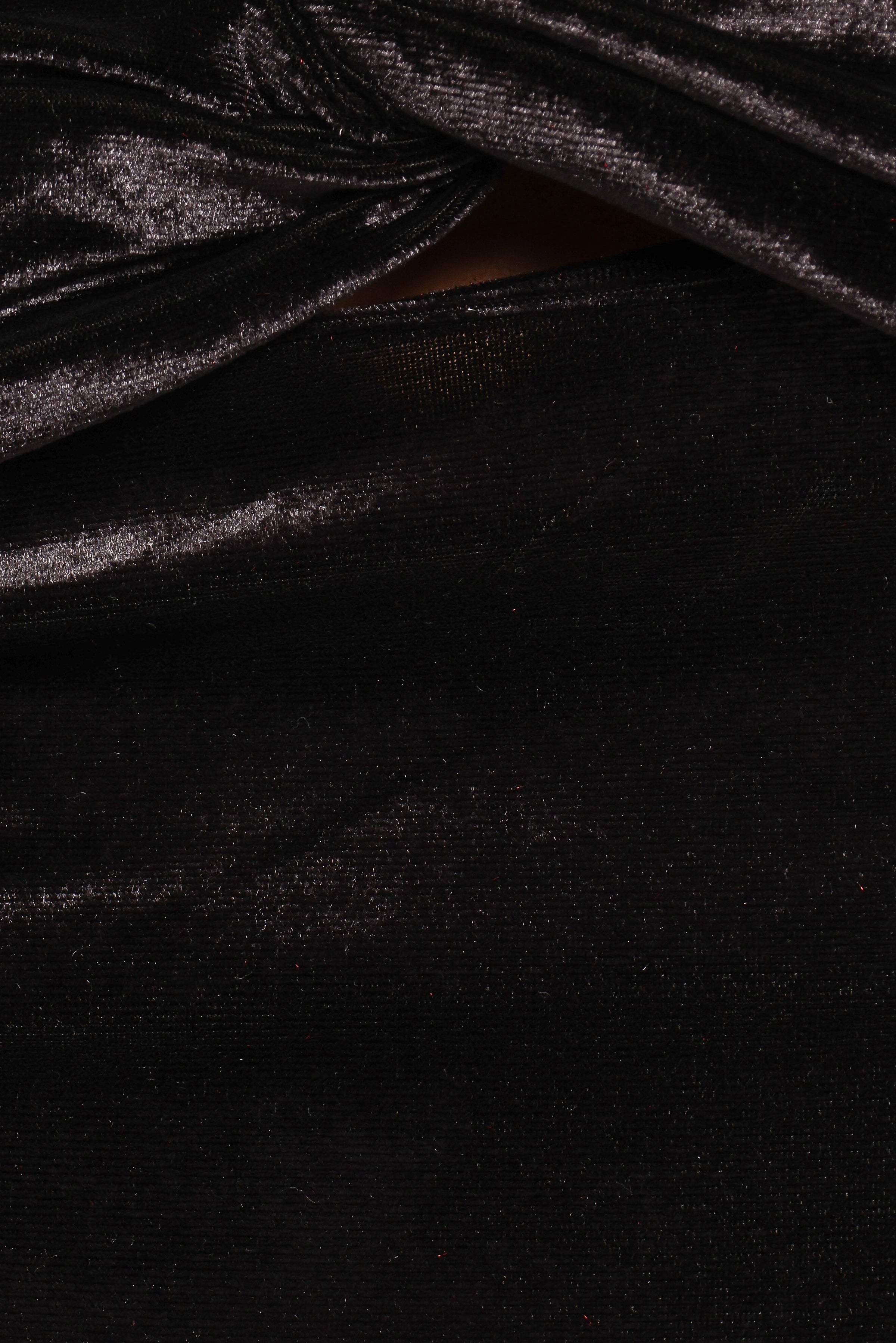 Petal and Pup USA TOPS Rita Velvet Off Shoulder Top - Black