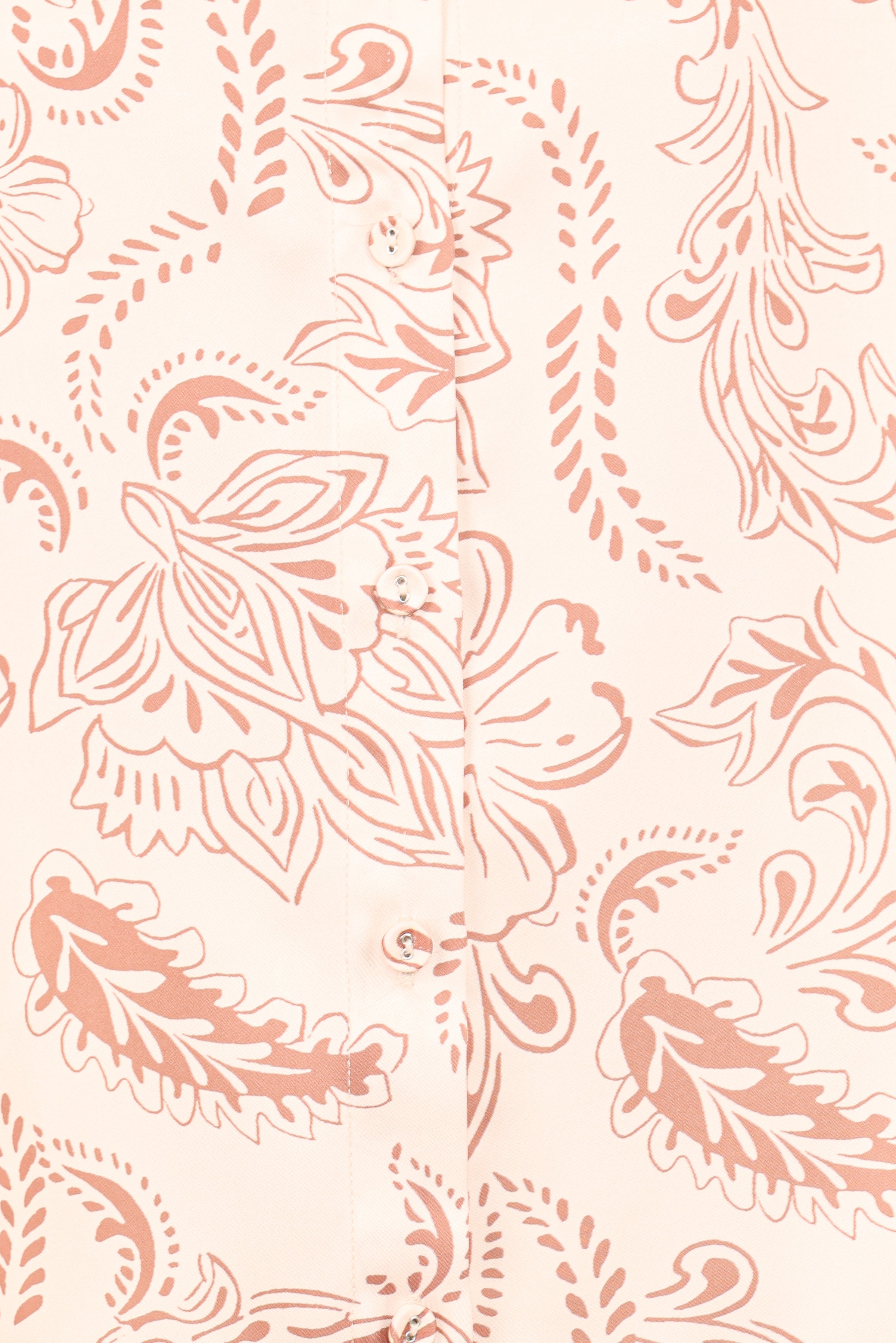 Petal and Pup USA TOPS Rosalie Shirt - Brown Paisley