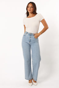 Petal and Pup USA TOPS Salle Top - Cream