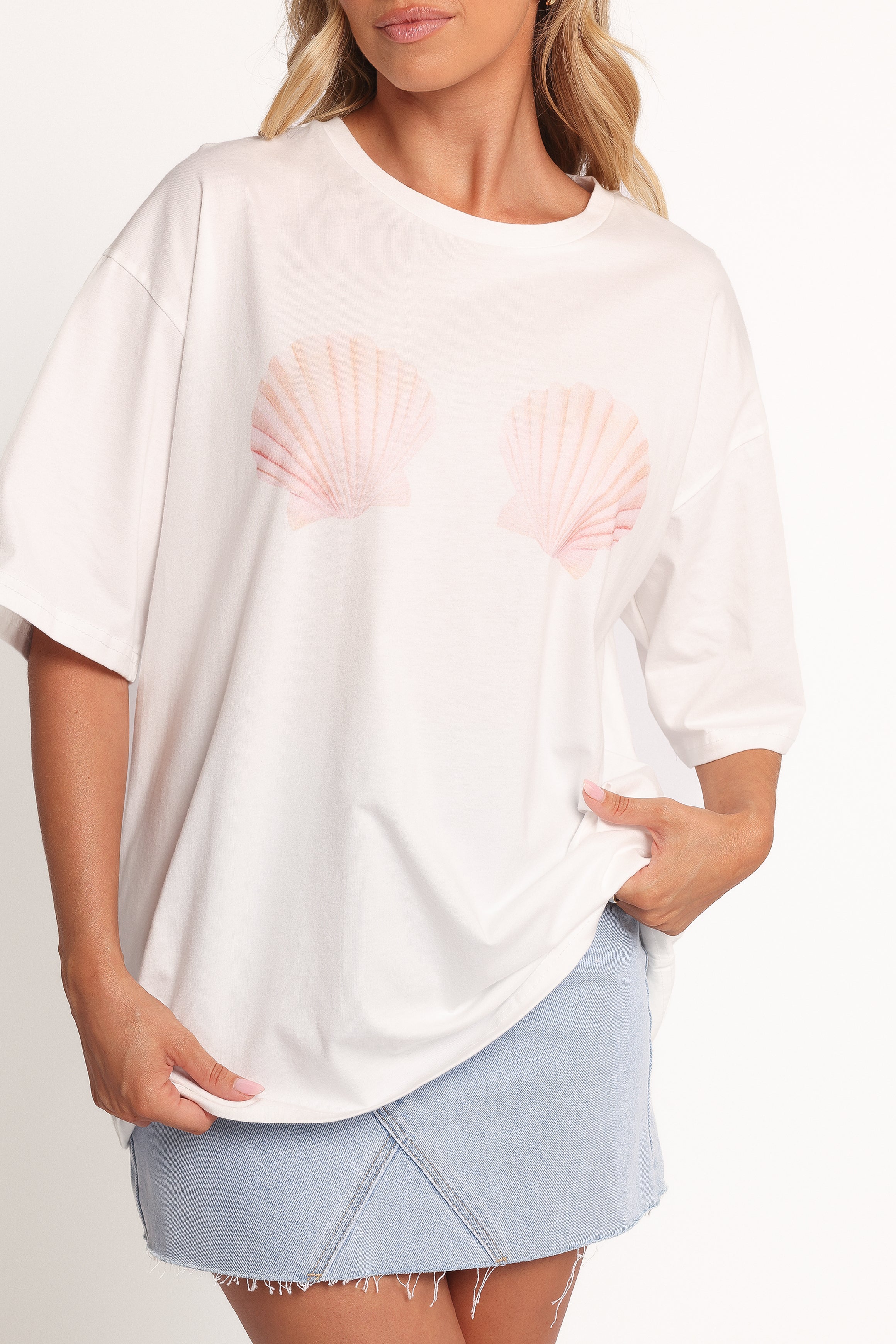 Petal and Pup USA TOPS Sammie Graphic Tee - White