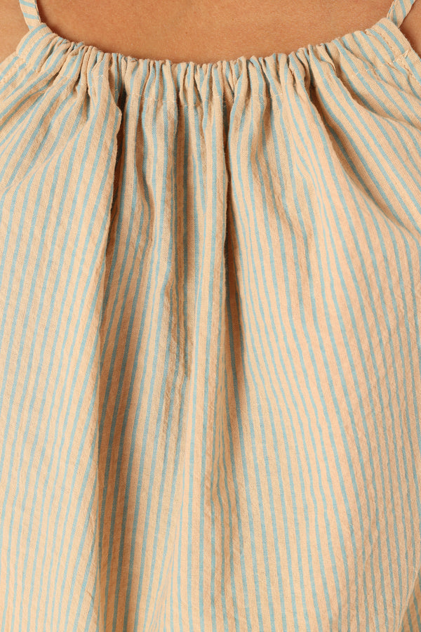 Petal and Pup USA TOPS Savanna Striped Top - Apricot