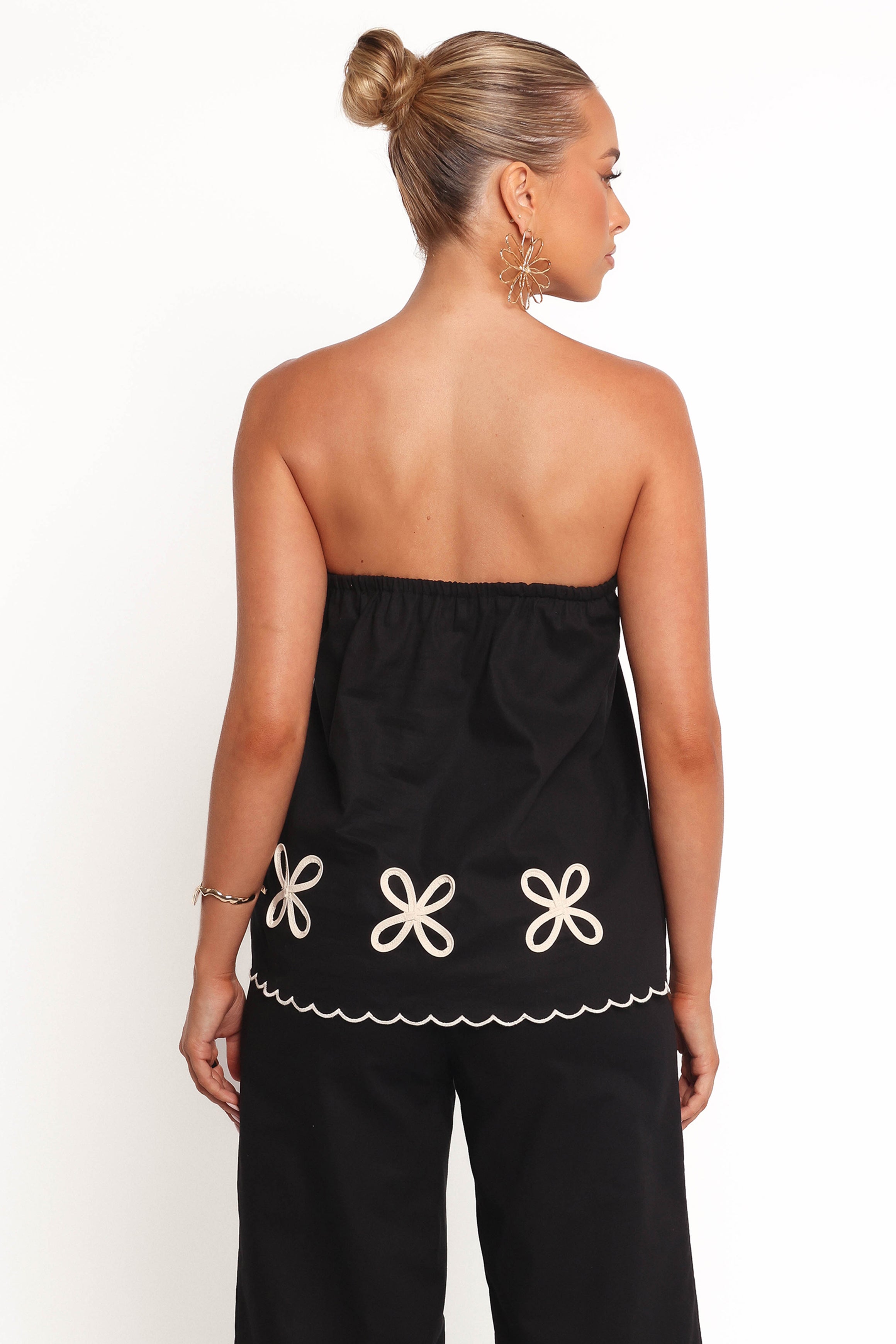 Petal and Pup USA TOPS Semika Strapless Top - Black