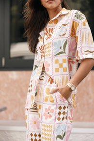 Petal and Pup USA TOPS Shay Top - White Multi