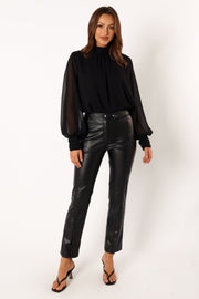 Petal and Pup USA TOPS Steff Blouse - Black
