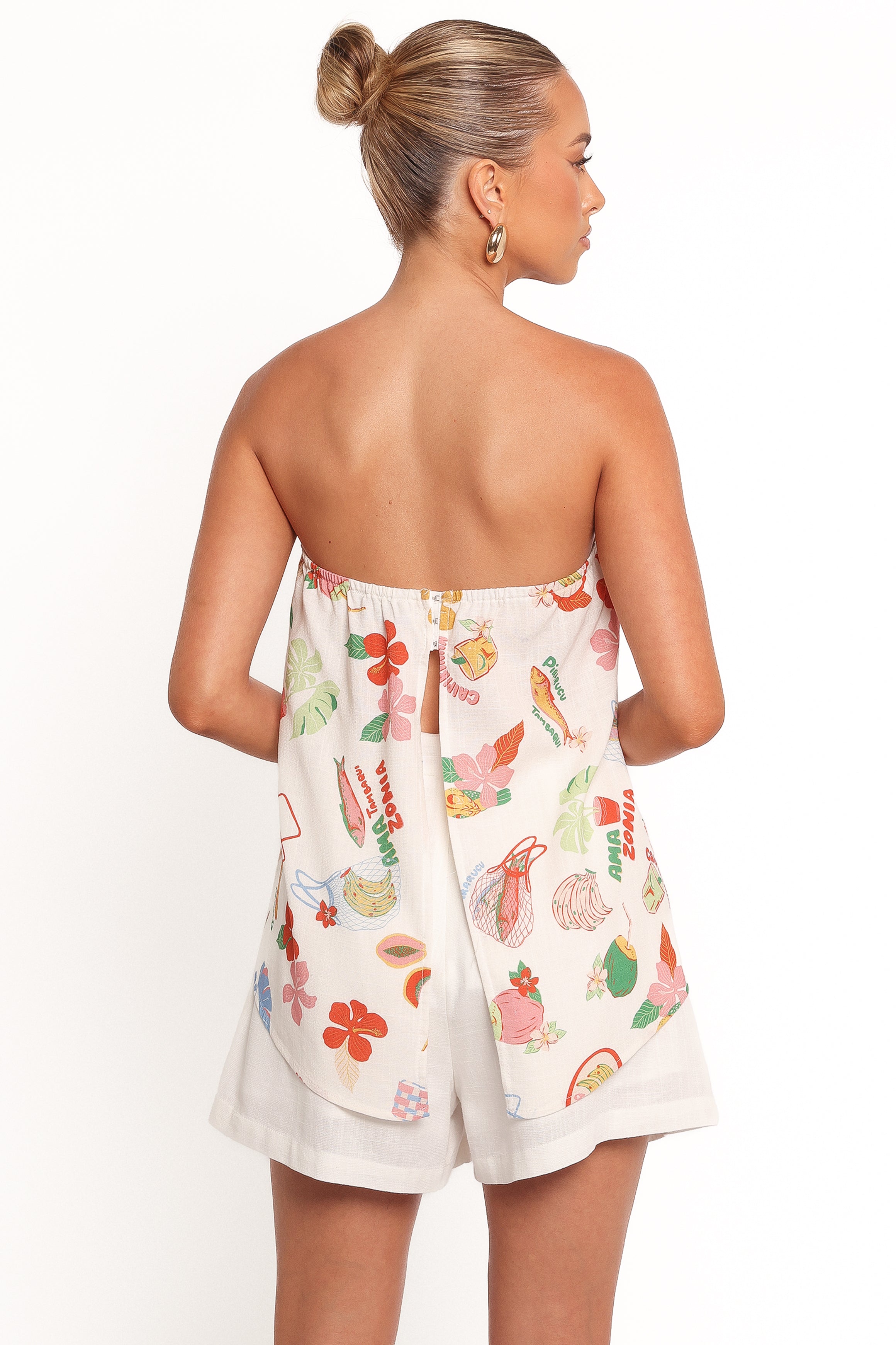 Petal and Pup USA TOPS Sui Strapless Top - Alfresco