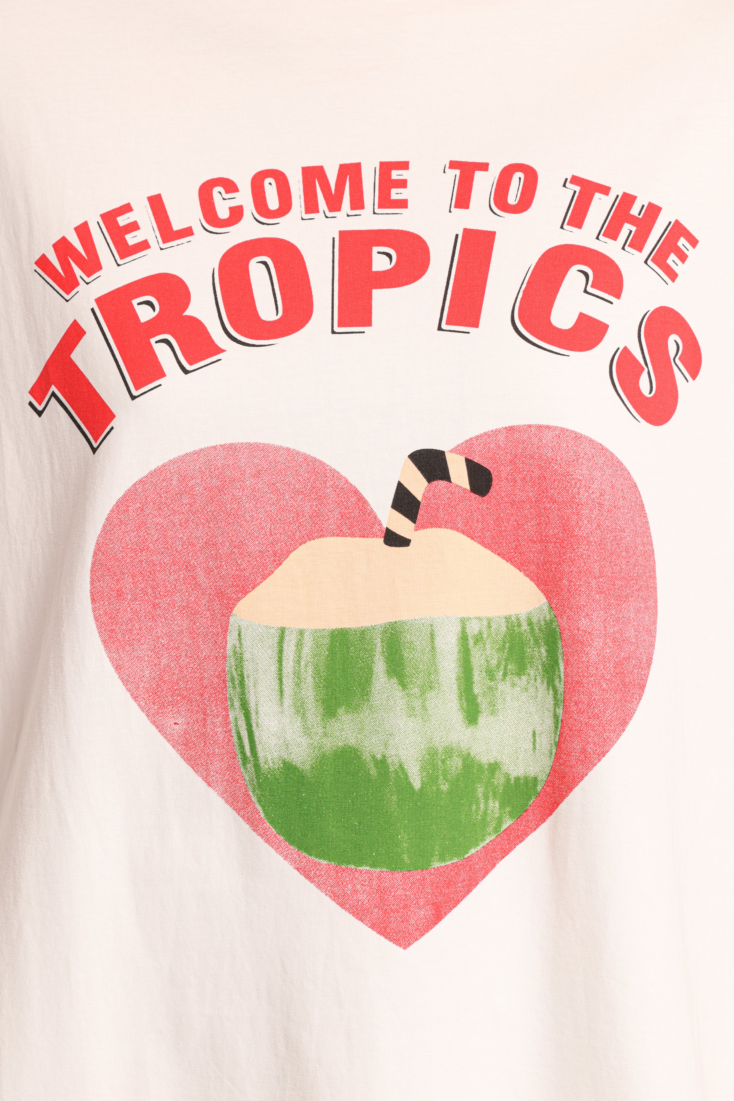 Petal and Pup USA TOPS The Tropics Graphic Tee - White