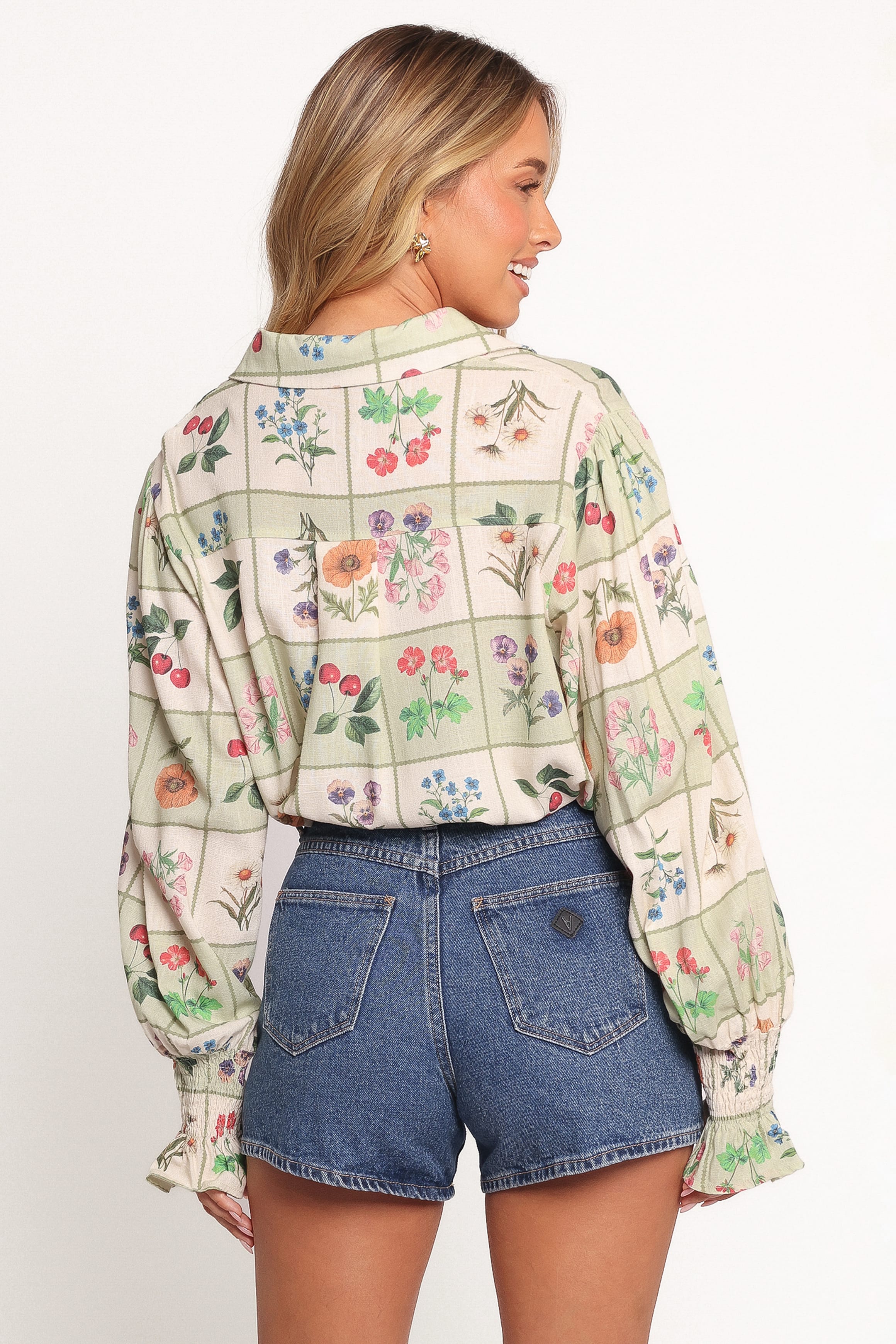 Petal and Pup USA TOPS Tomi Long Sleeve Shirt - Flower Market (Hold for Amazon)
