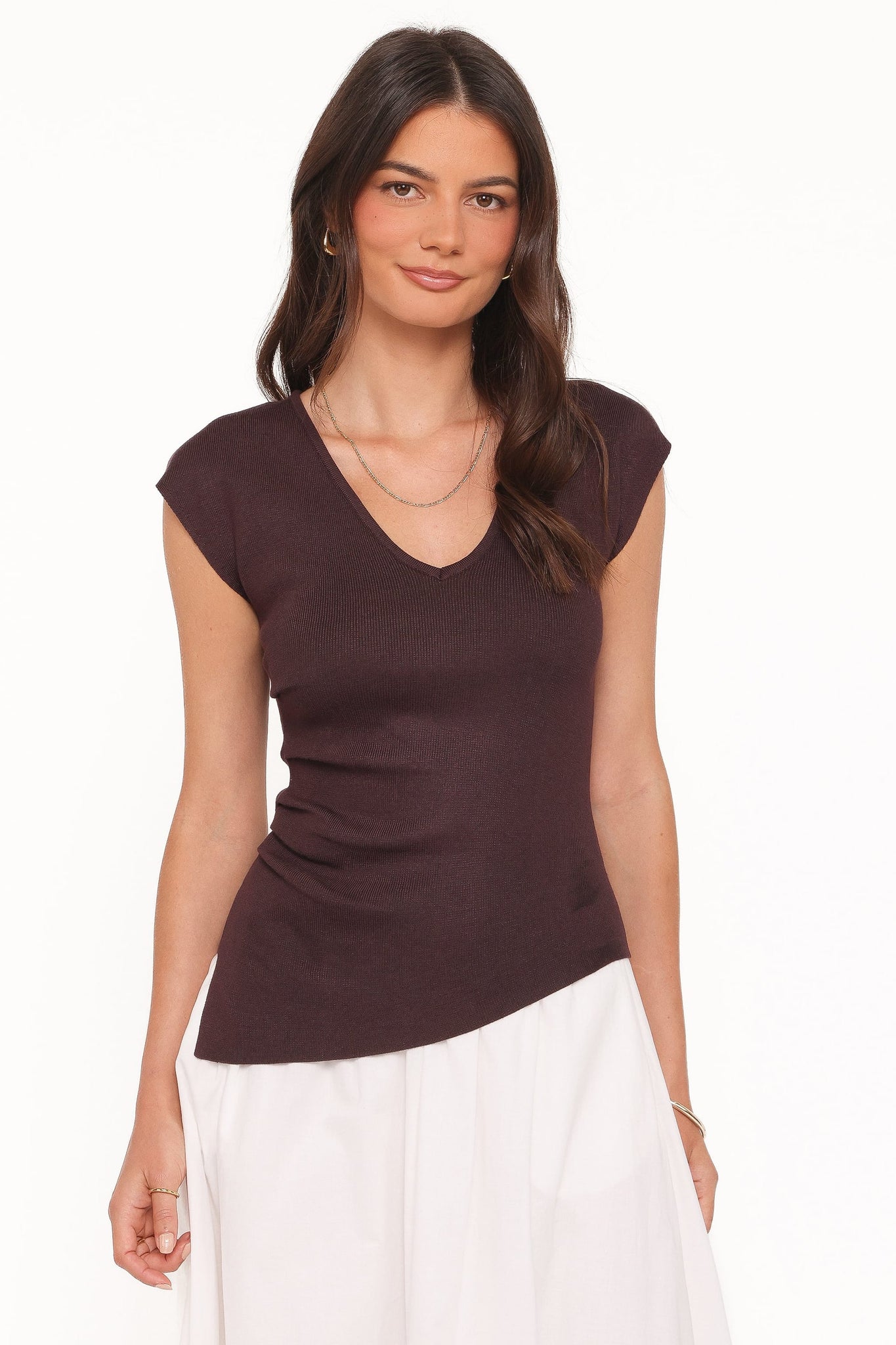 Tori Side Cinch Knitted Top
