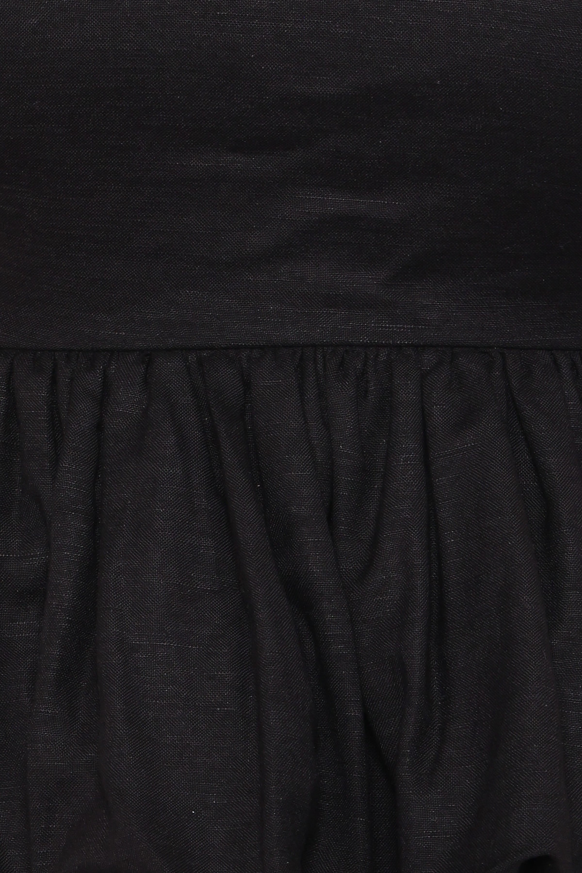 Petal and Pup USA TOPS Ursa Peplum Top - Black