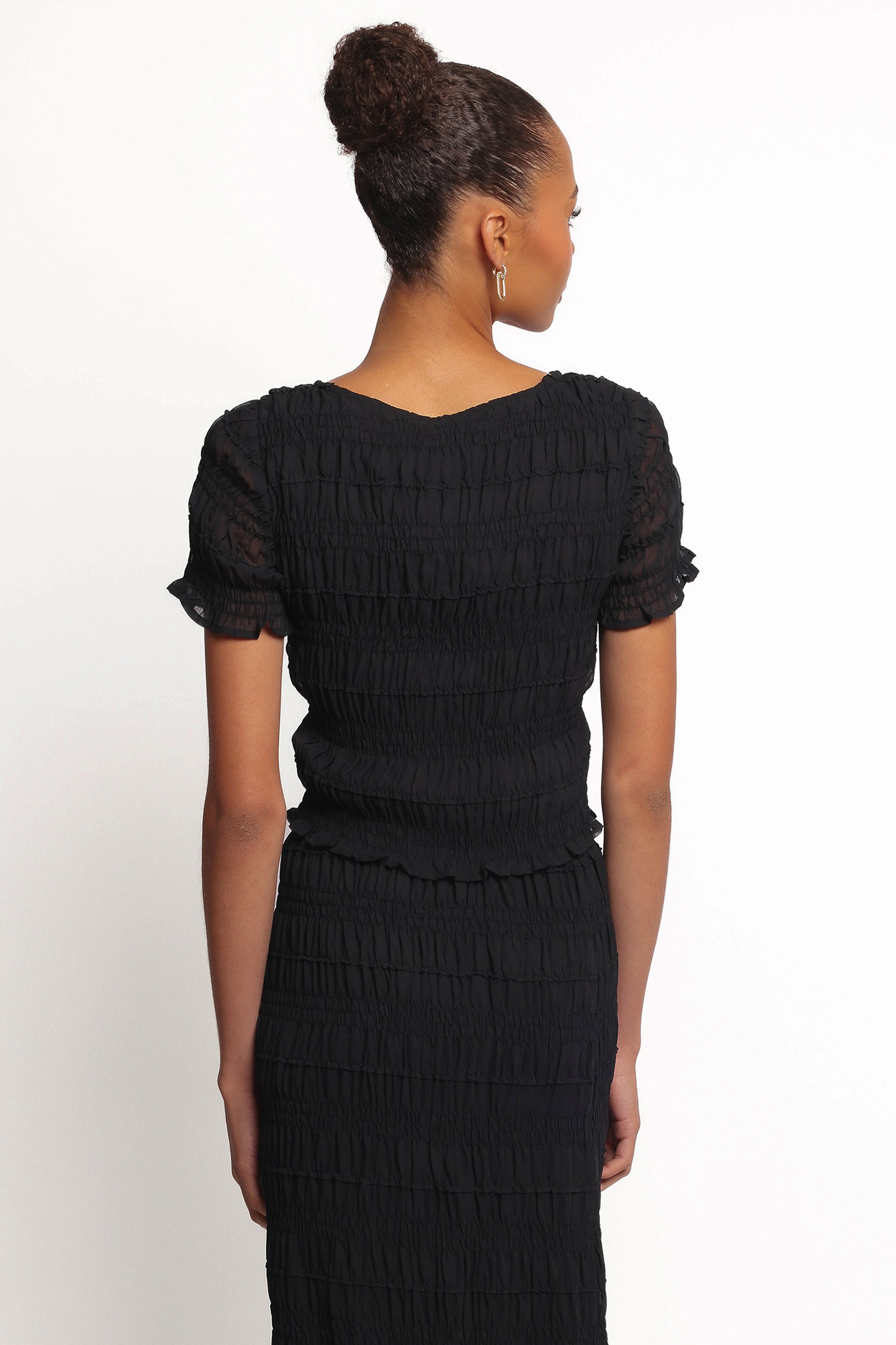 Petal and Pup USA TOPS Valana Top - Black