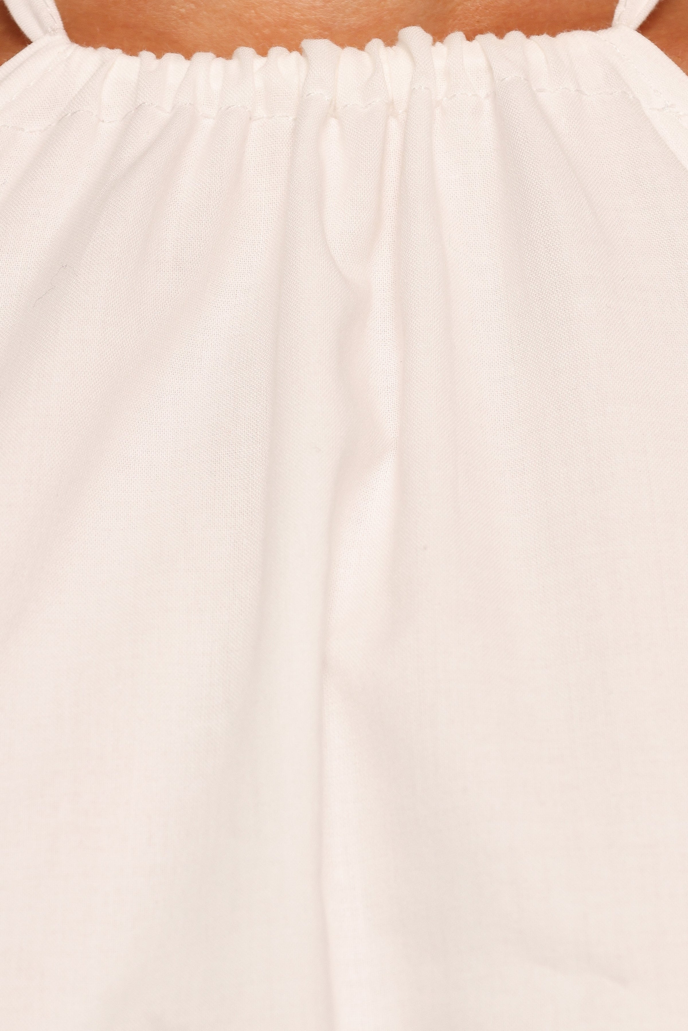 Petal and Pup USA TOPS Vanessa Halterneck Top - White