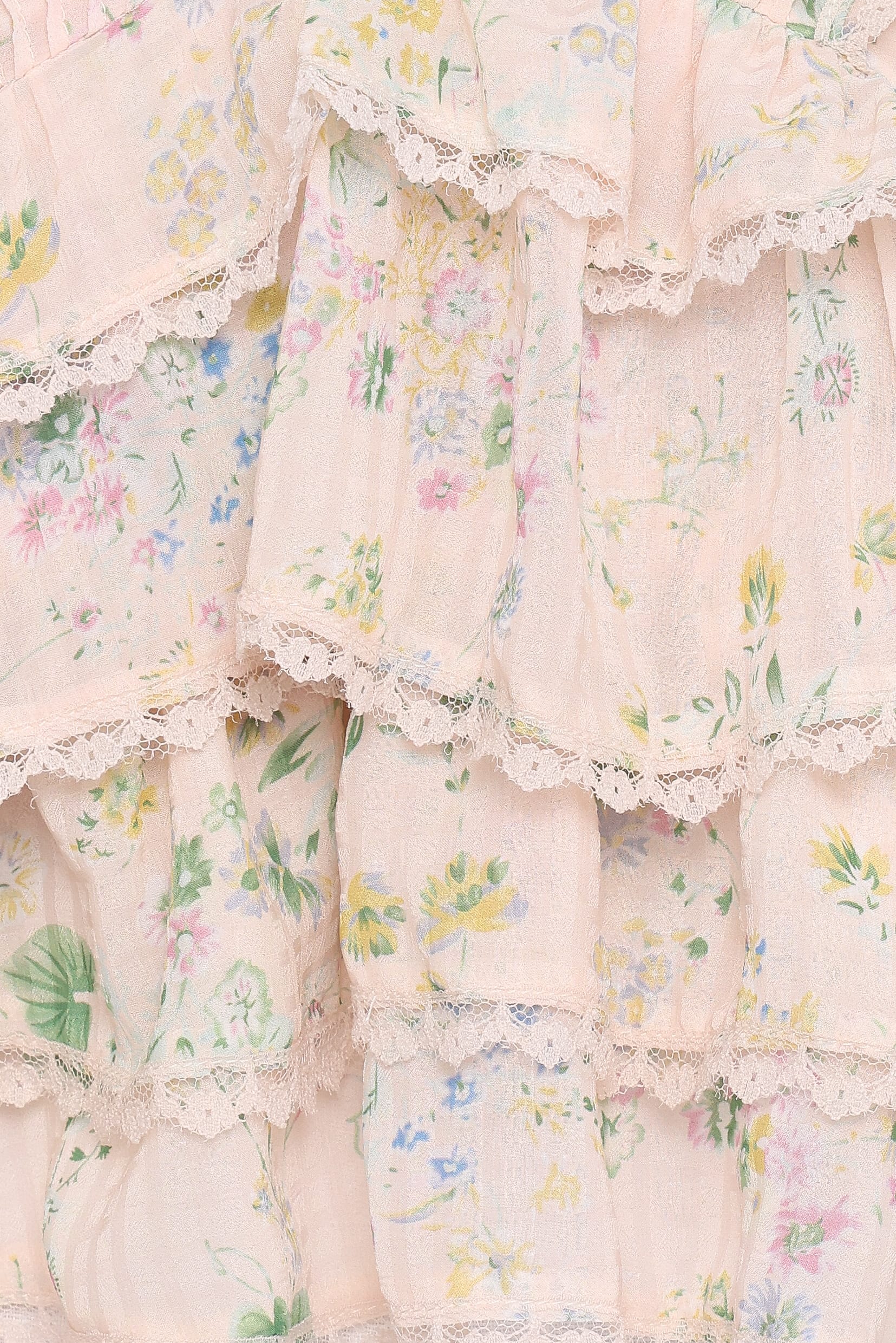 Yana Ruffle Top - Pastel Pink Floral | Petal & Pup USA