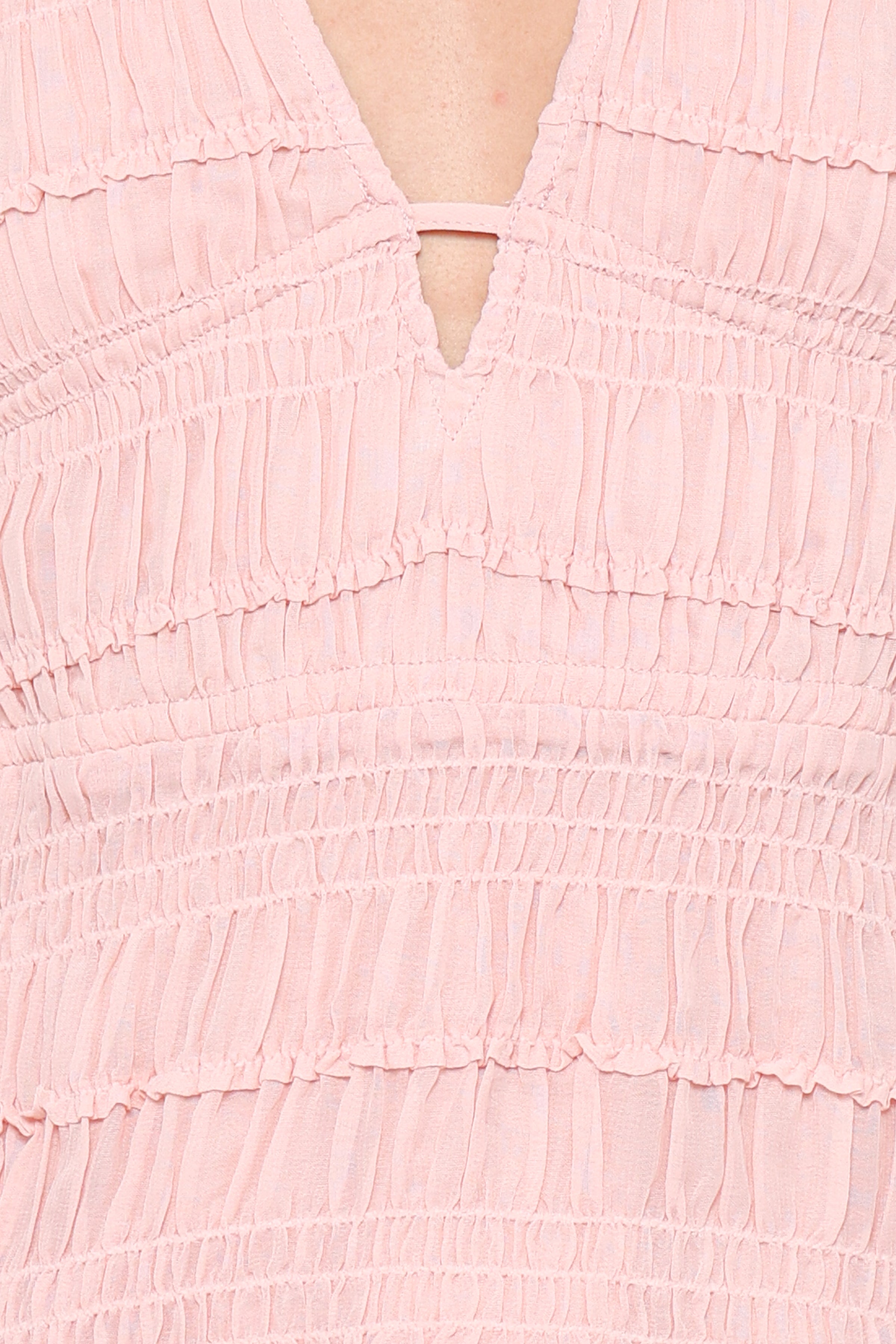 Petal and Pup USA TOPS Zafira Textured Halter Top - Pink