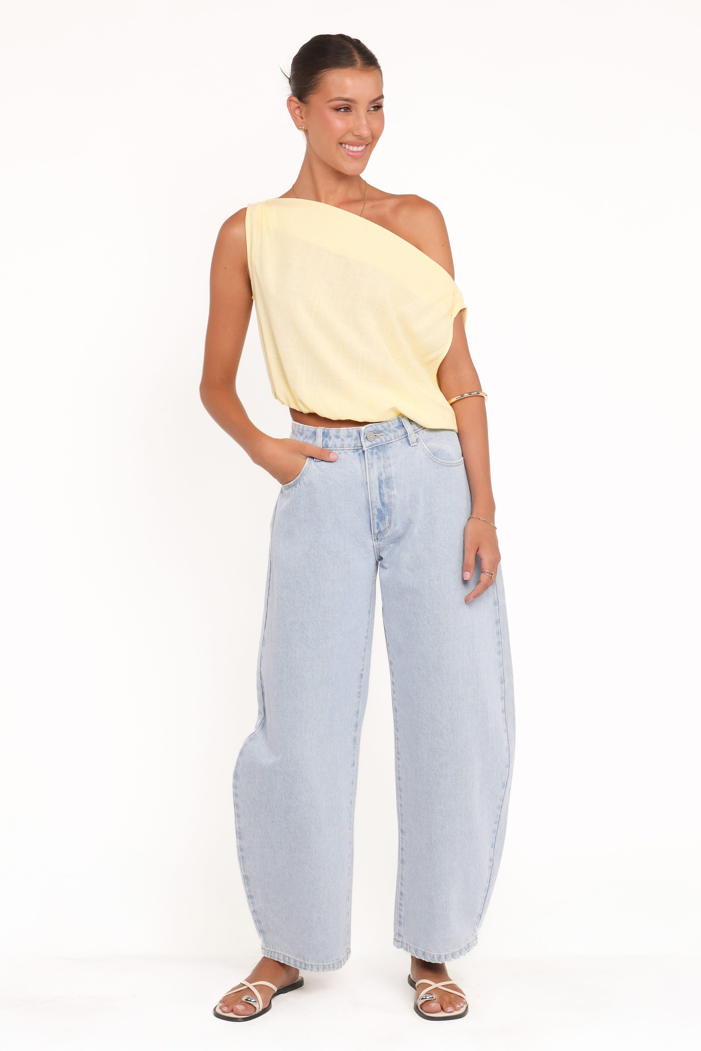 Petal and Pup USA TOPS Zara Top - Butter Yellow