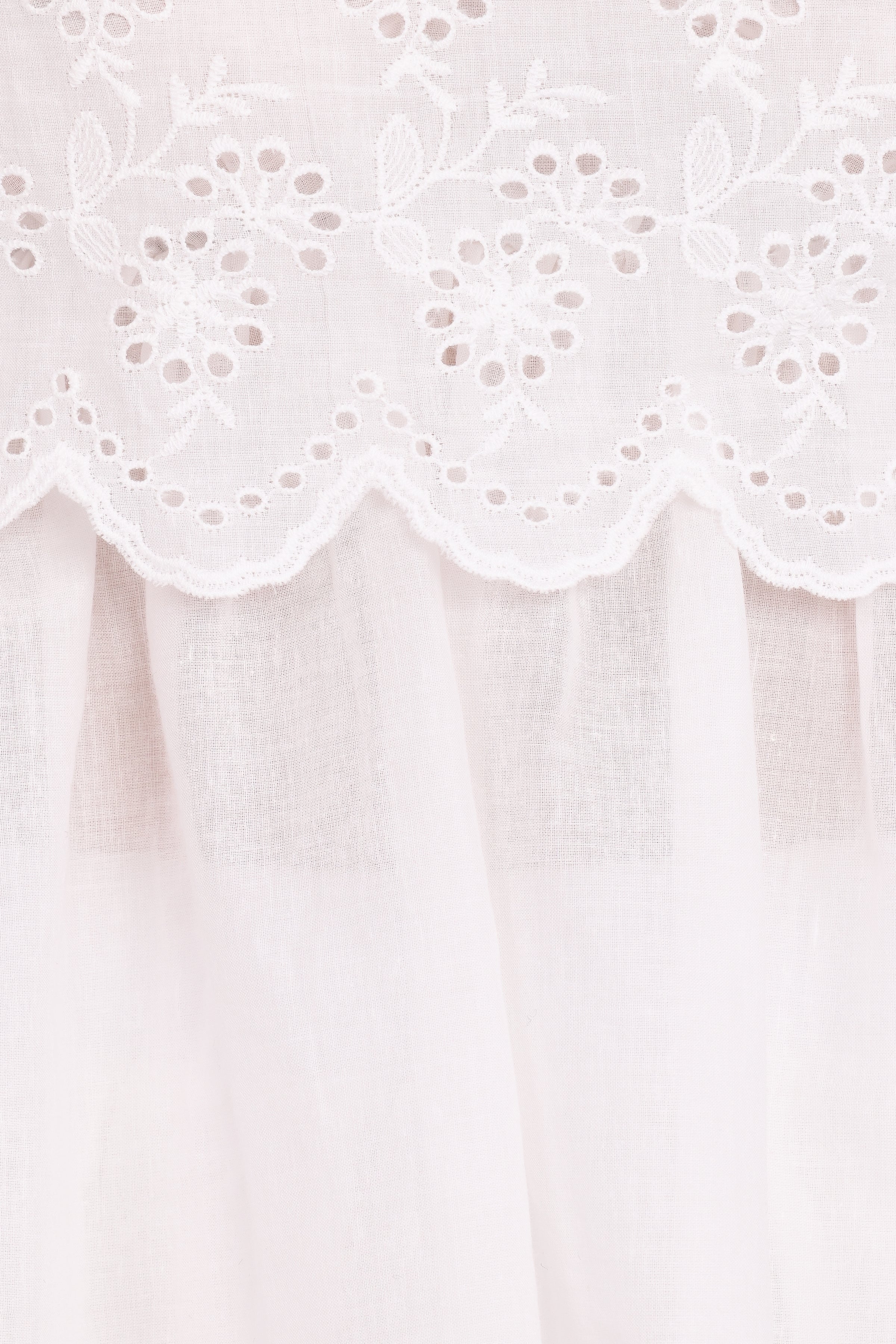 Petal and Pup USA TOPS Zera Eyelet Top - White