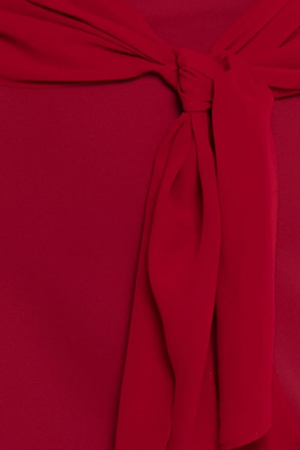 PLAYSUITS Athena Jumpsuit - Sangria Red