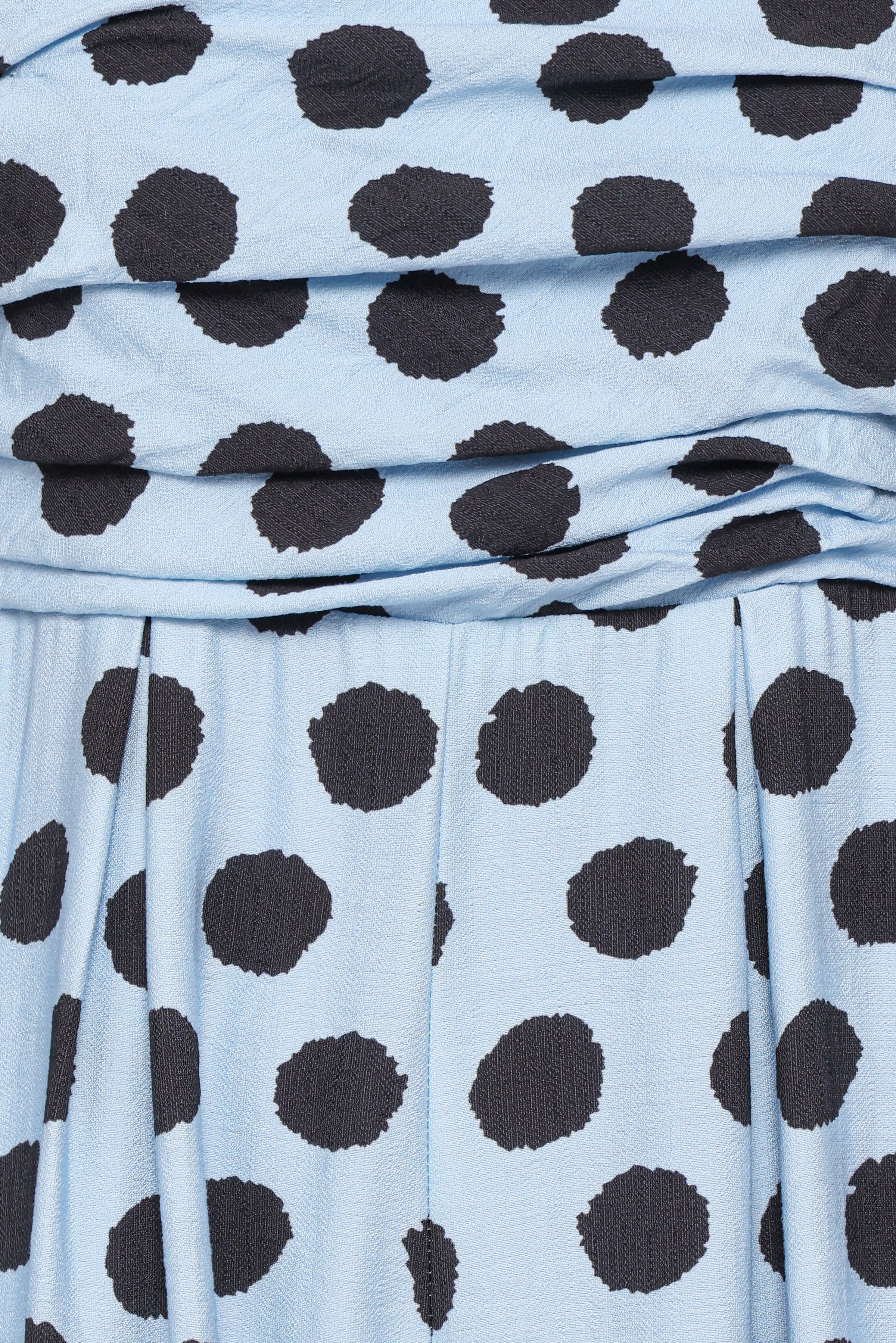 PLAYSUITS Pricilla Jumpsuit - Blue Polka Dot