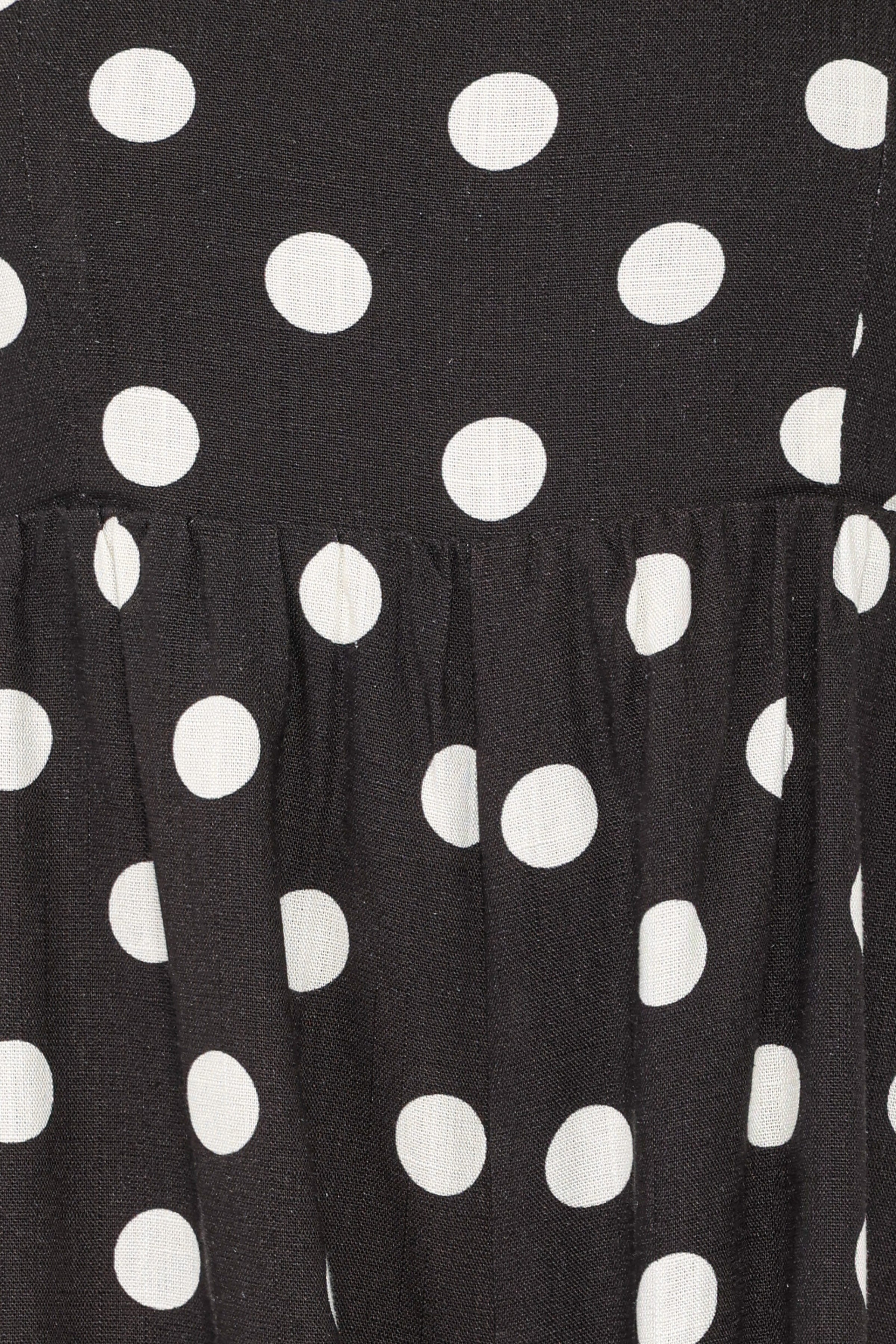 PLAYSUITS Quinley Romper - Black Polka Dot