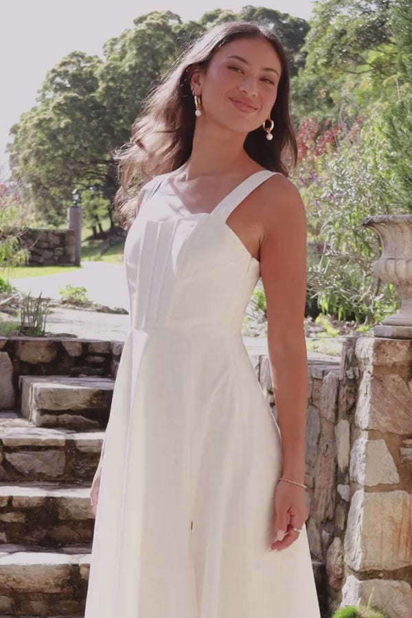 Cosima Midi Dress - Cream