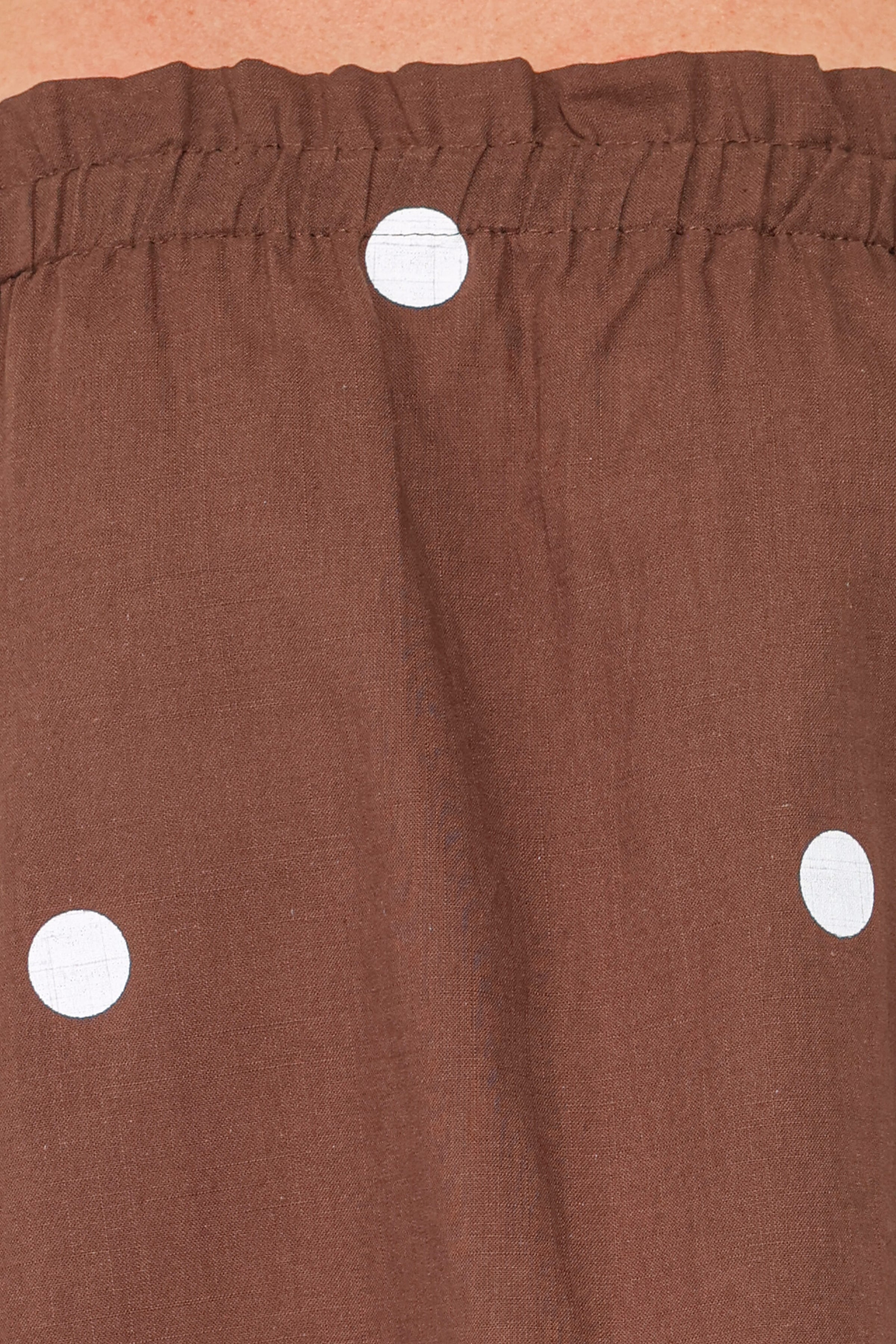 SETS Aerin Pant Set - Chocolate Polka Dot