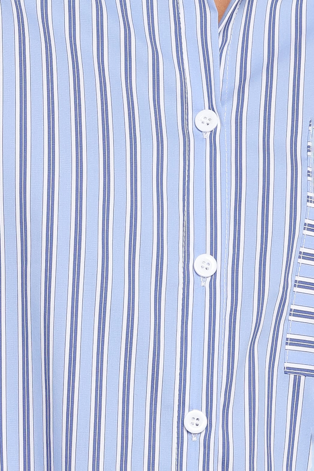 SETS Ashlyn Short Set - Blue Stripe
