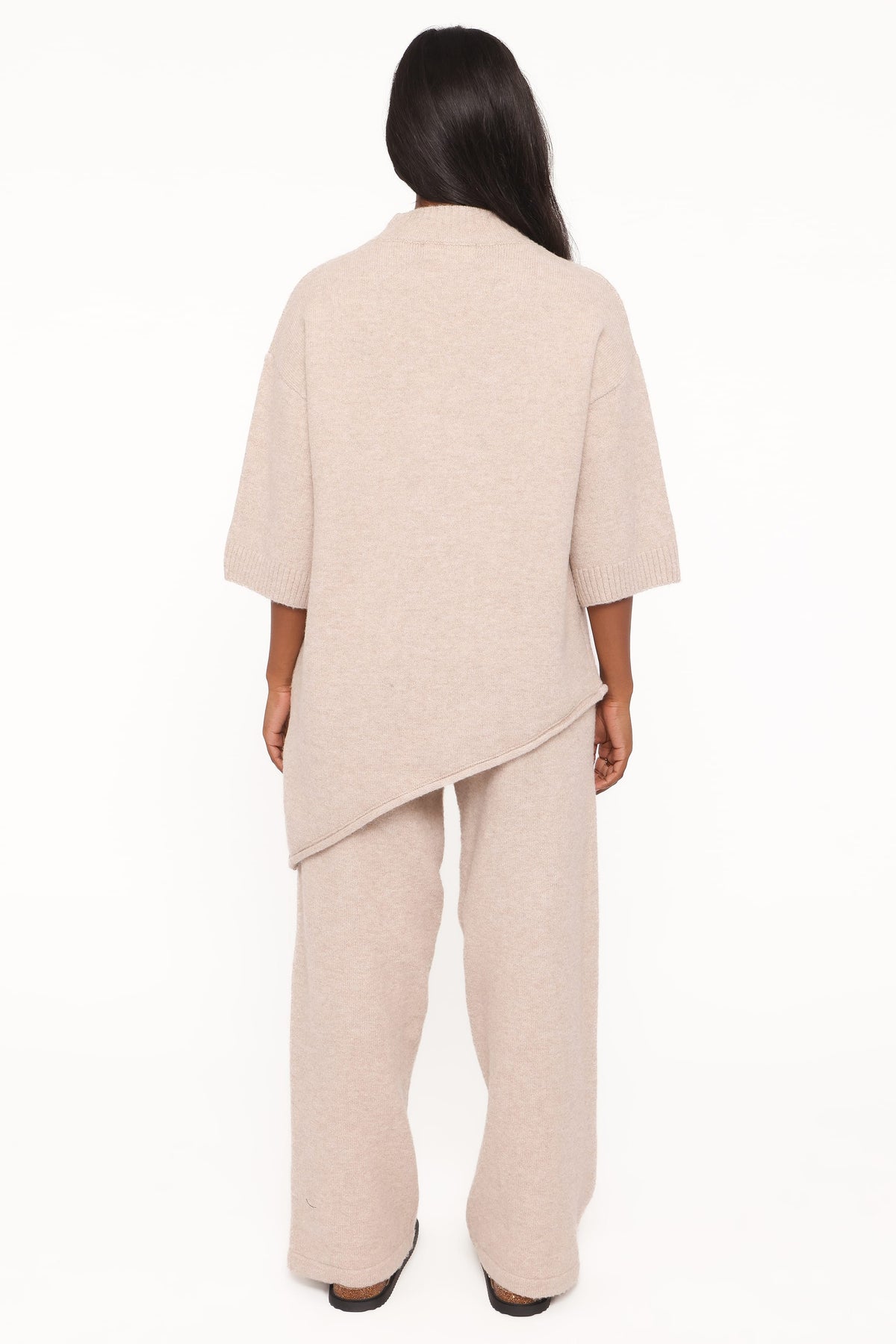 SETS Becky Poncho Pant Set - Beige