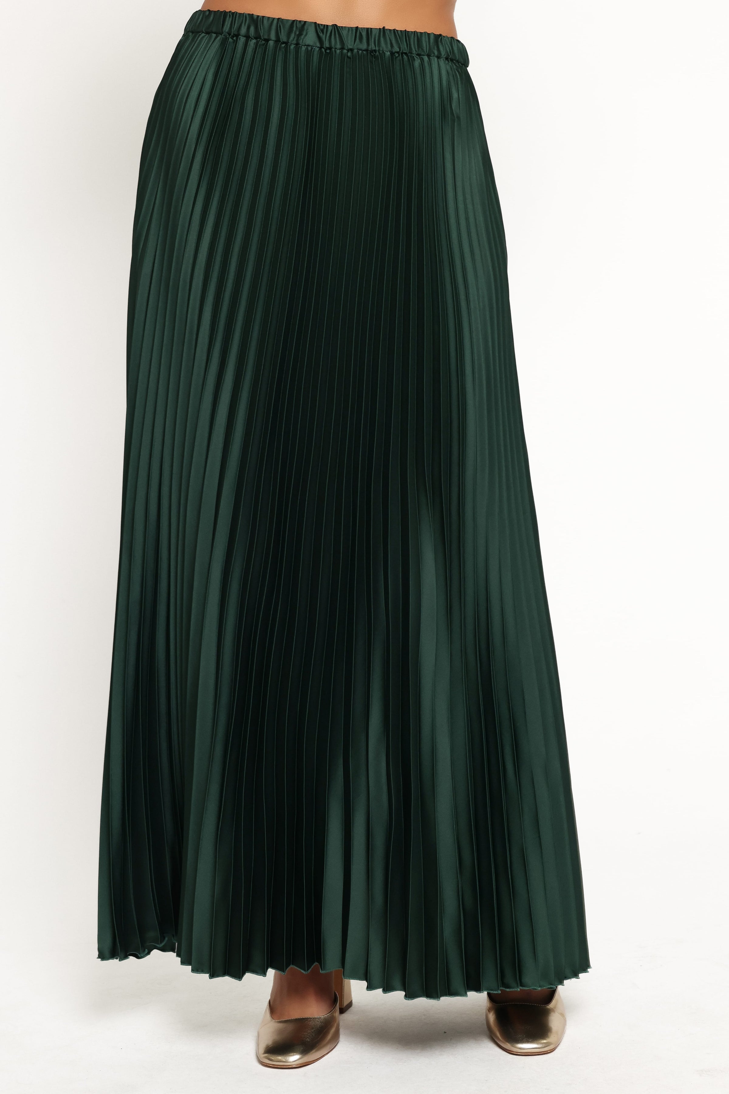 SETS Darina Pleated Skirt Set - Olive