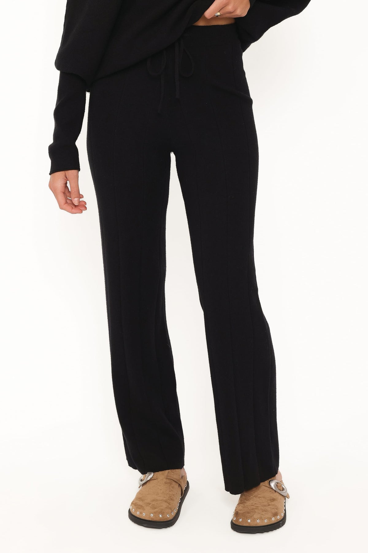 SETS Sheena Dolman Sleeve Pant Set - Black
