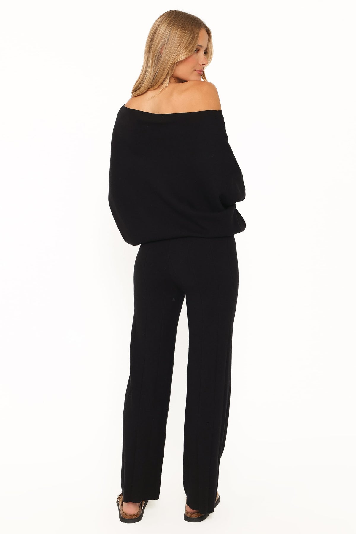SETS Sheena Dolman Sleeve Pant Set - Black