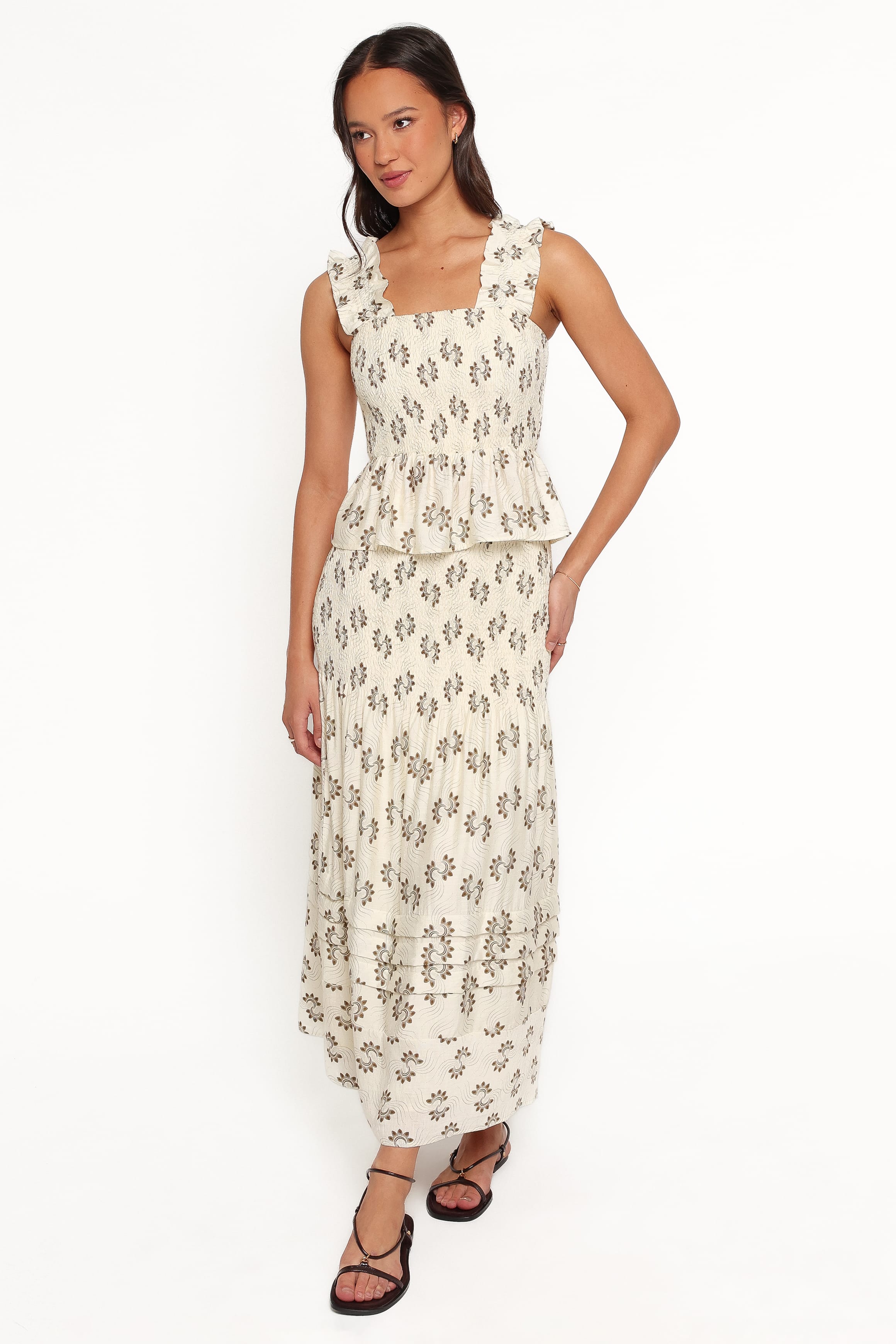 SETS Sofia Skirt Set - Cream