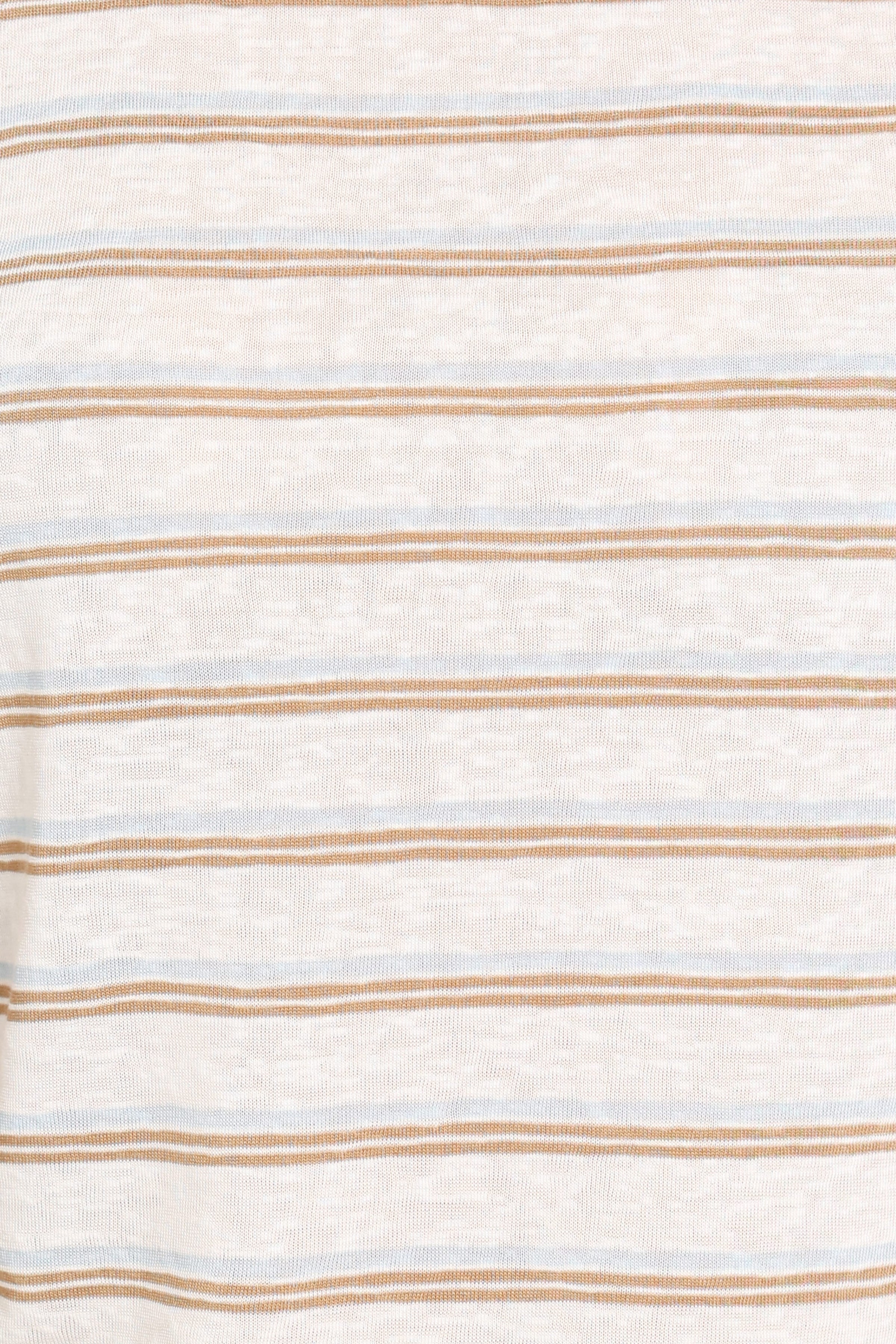 TOPS Billi Baby Tee - Beige Stripe