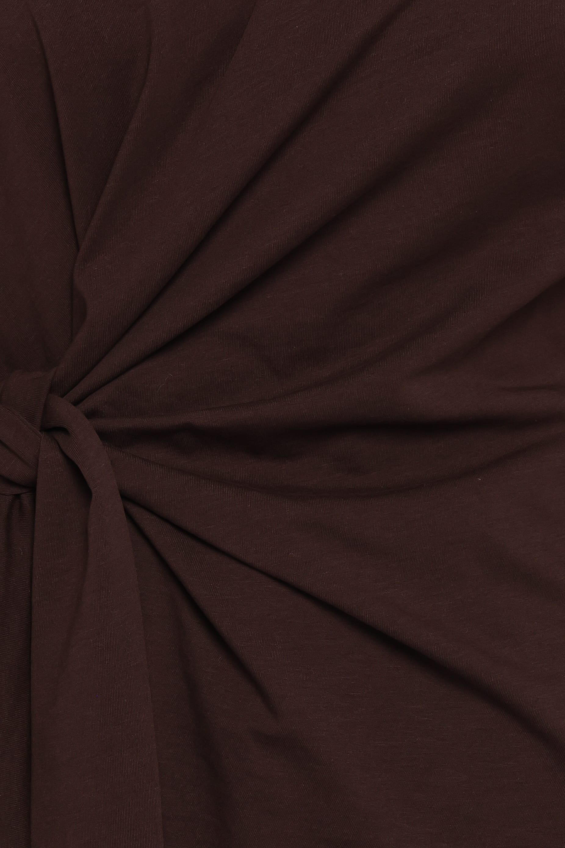 TOPS Devina Knot Tee - Brown