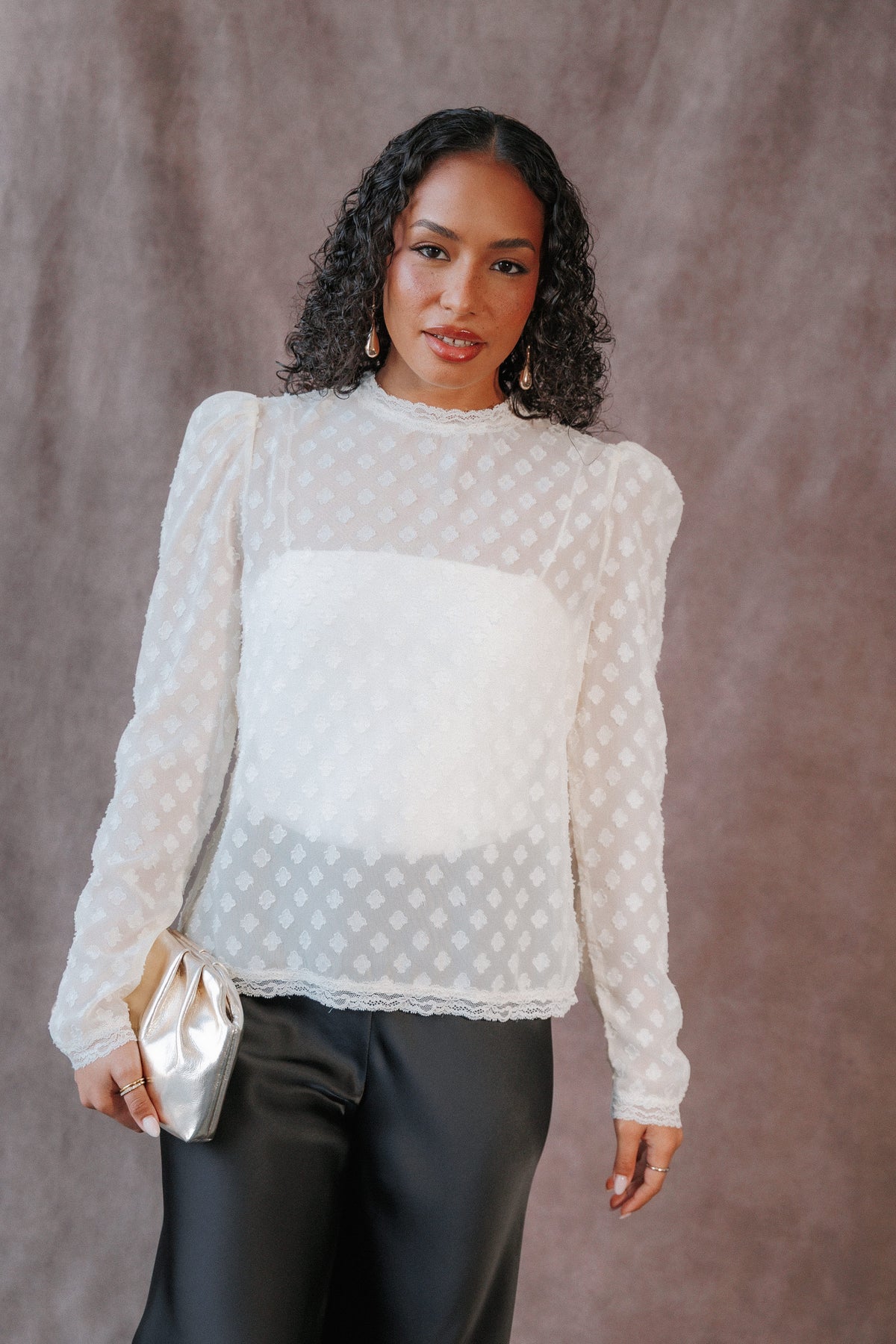 TOPS Grayso Top - Cream