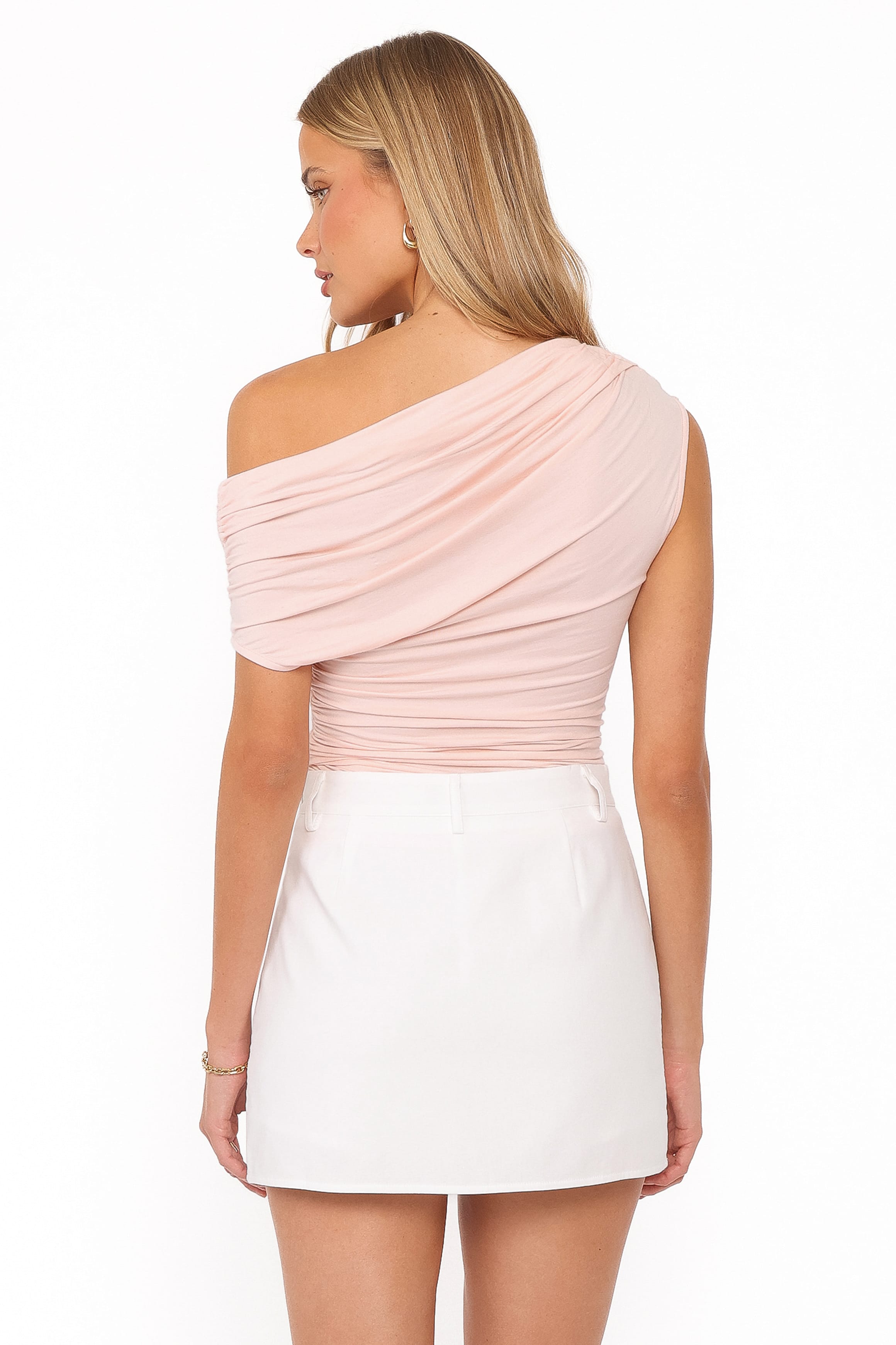 TOPS Jacki Asymmetric Top - Light Pink