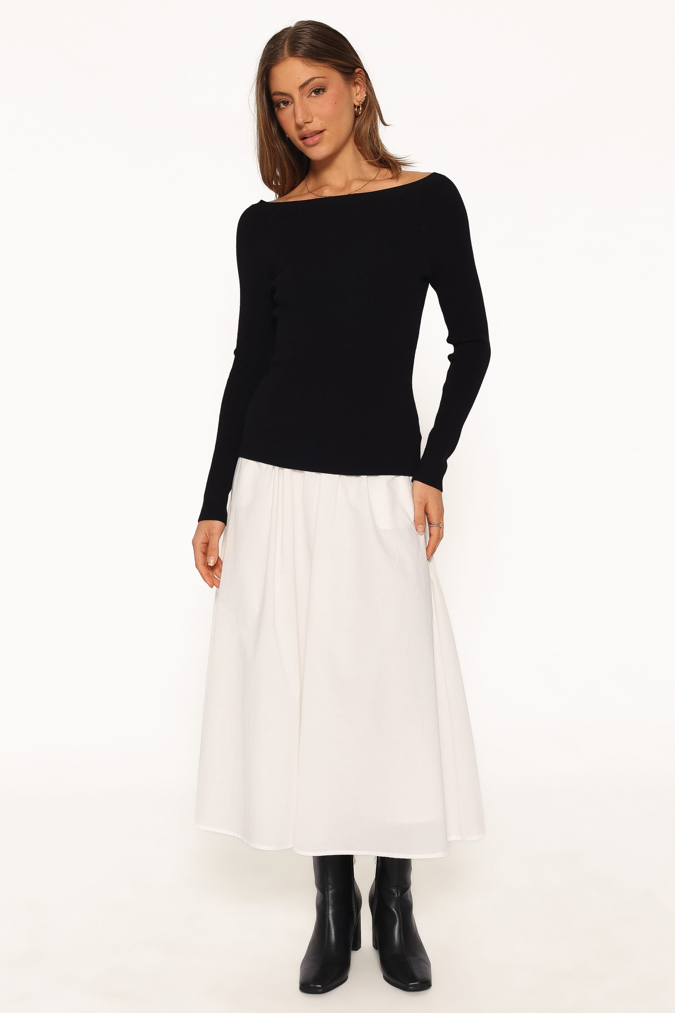 TOPS Presley Knit Top - Black